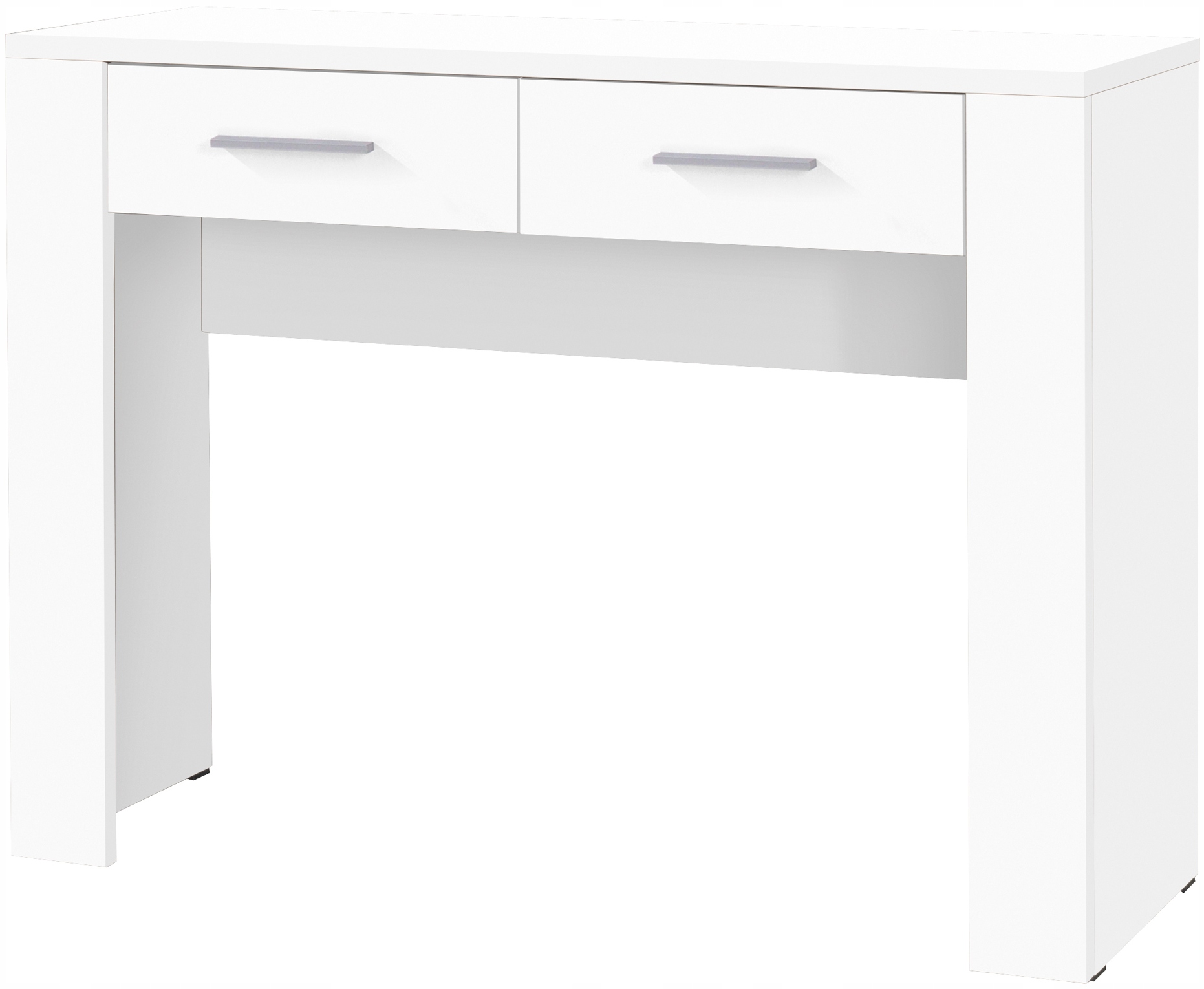 Toaletka CEZAR 16, Toaletka 100cm, Biurko, Biała