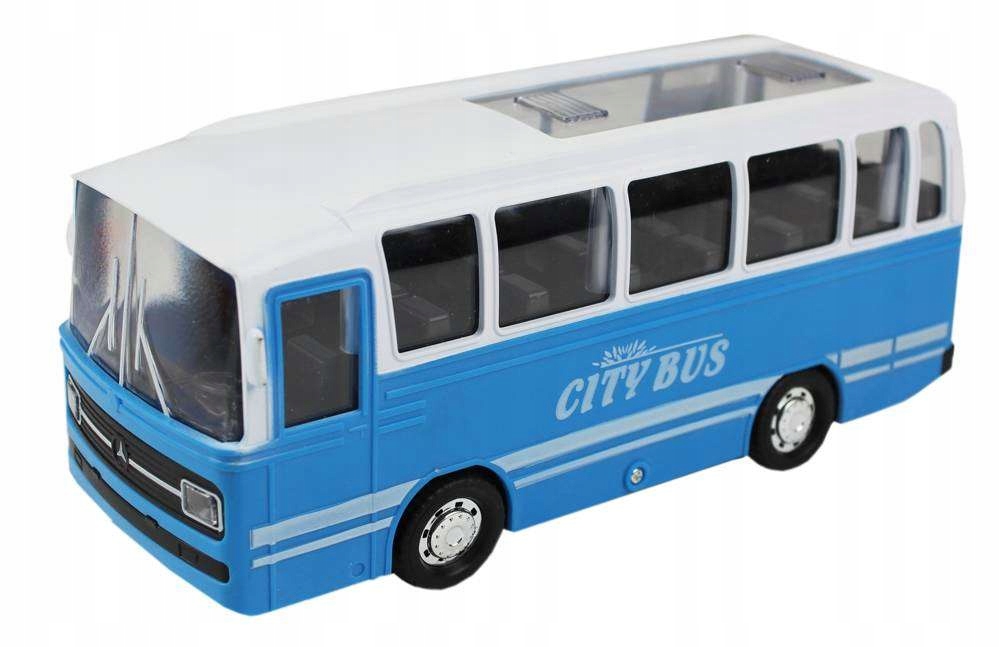 

Autobus na baterie światło dźwięk jeździ