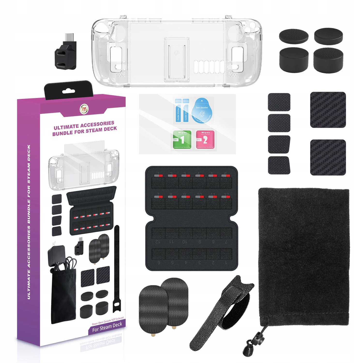 Zestaw akcesoriów 19 w 1 do platformy Steam