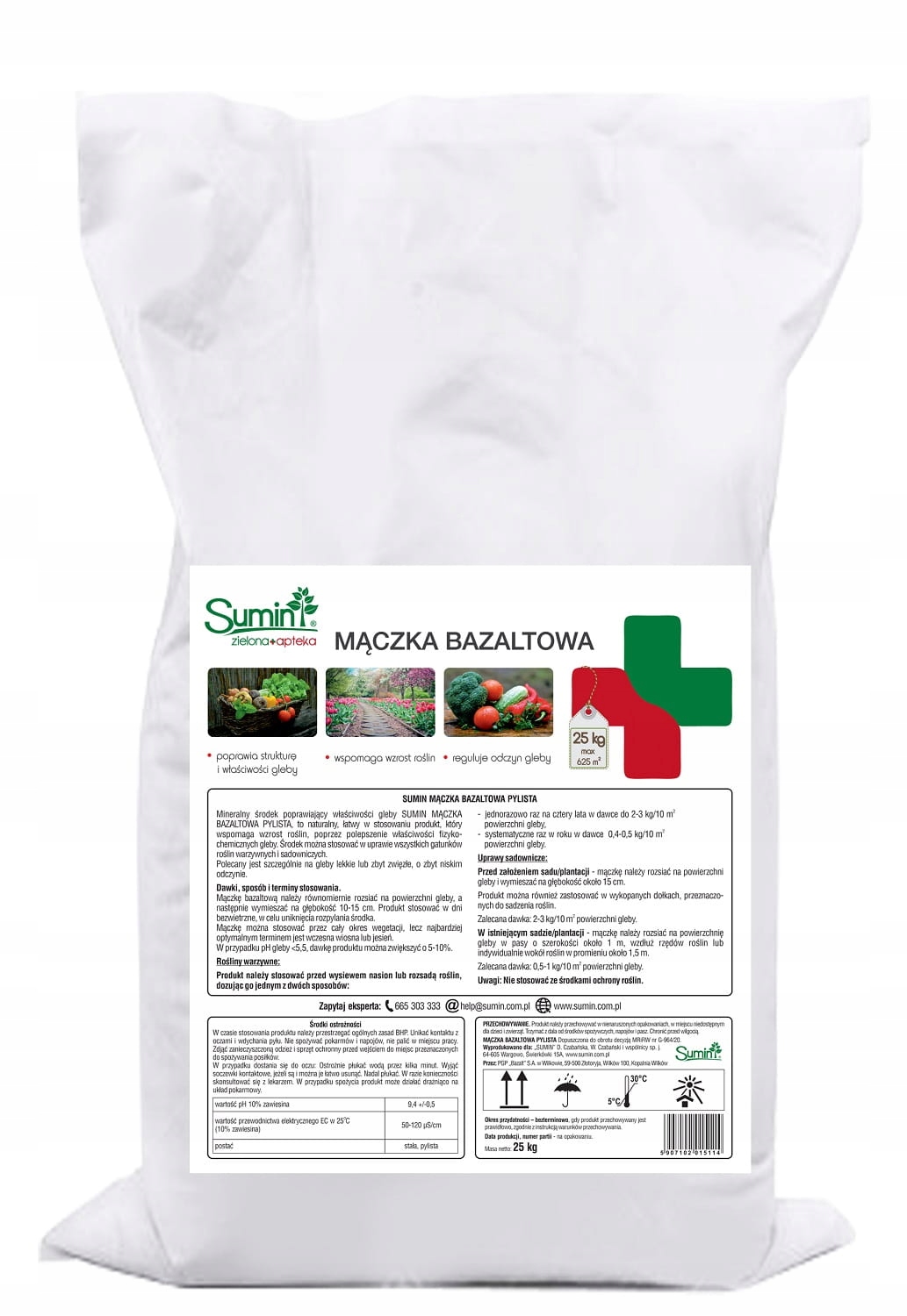 

Mączka bazaltowa – 10 kg Sumin
