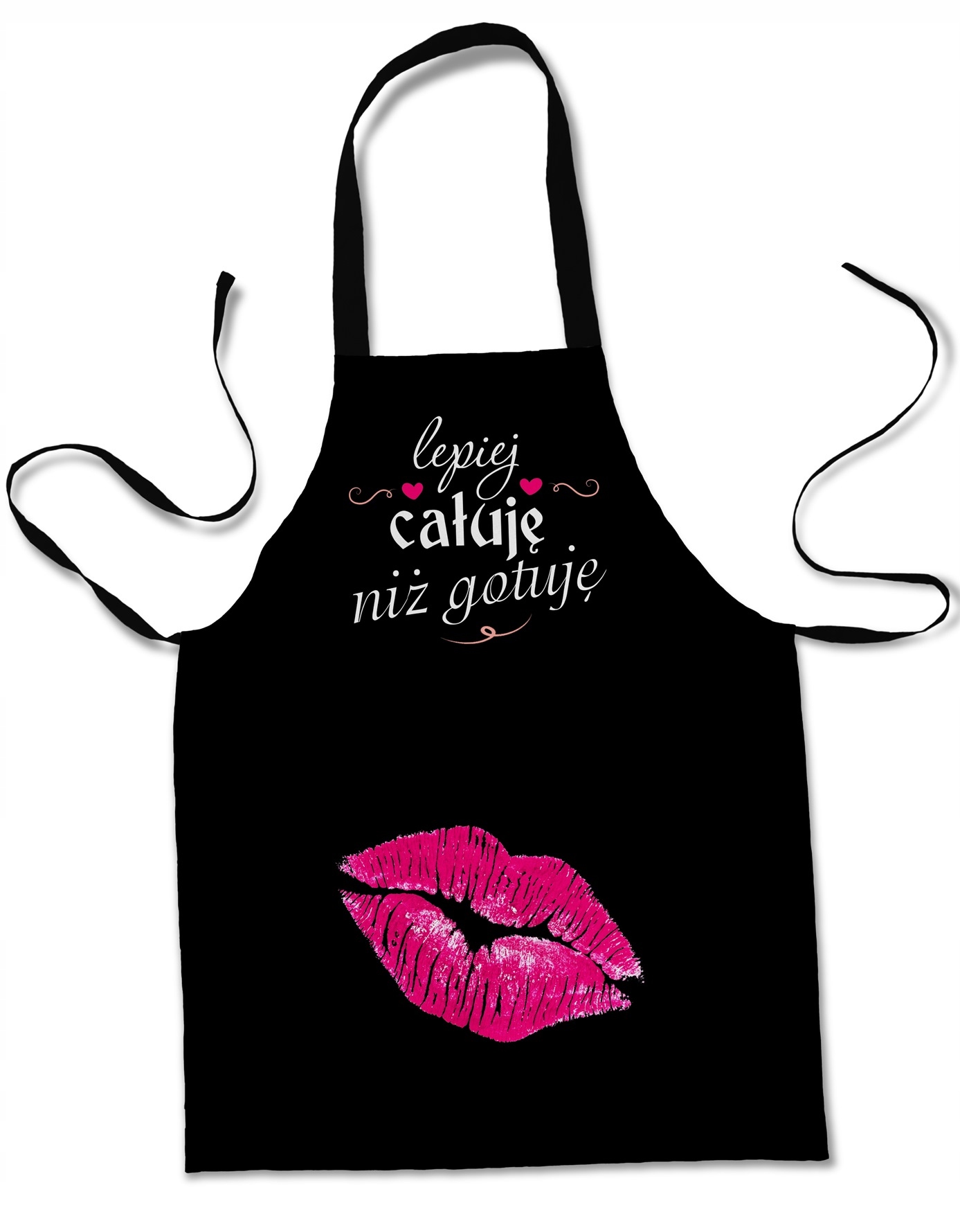 

Fartuch/Fartuszek kuchenny Lepiej całuję niż gotuj