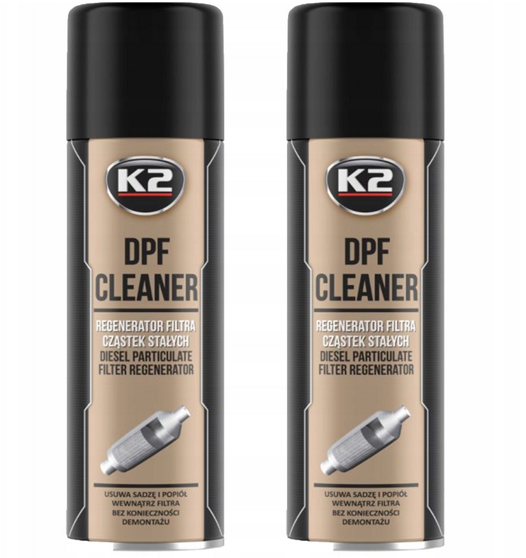 2X K2 DPF CLEANER ŚRODEK DO CZYSZCZENIA DPF 500ML