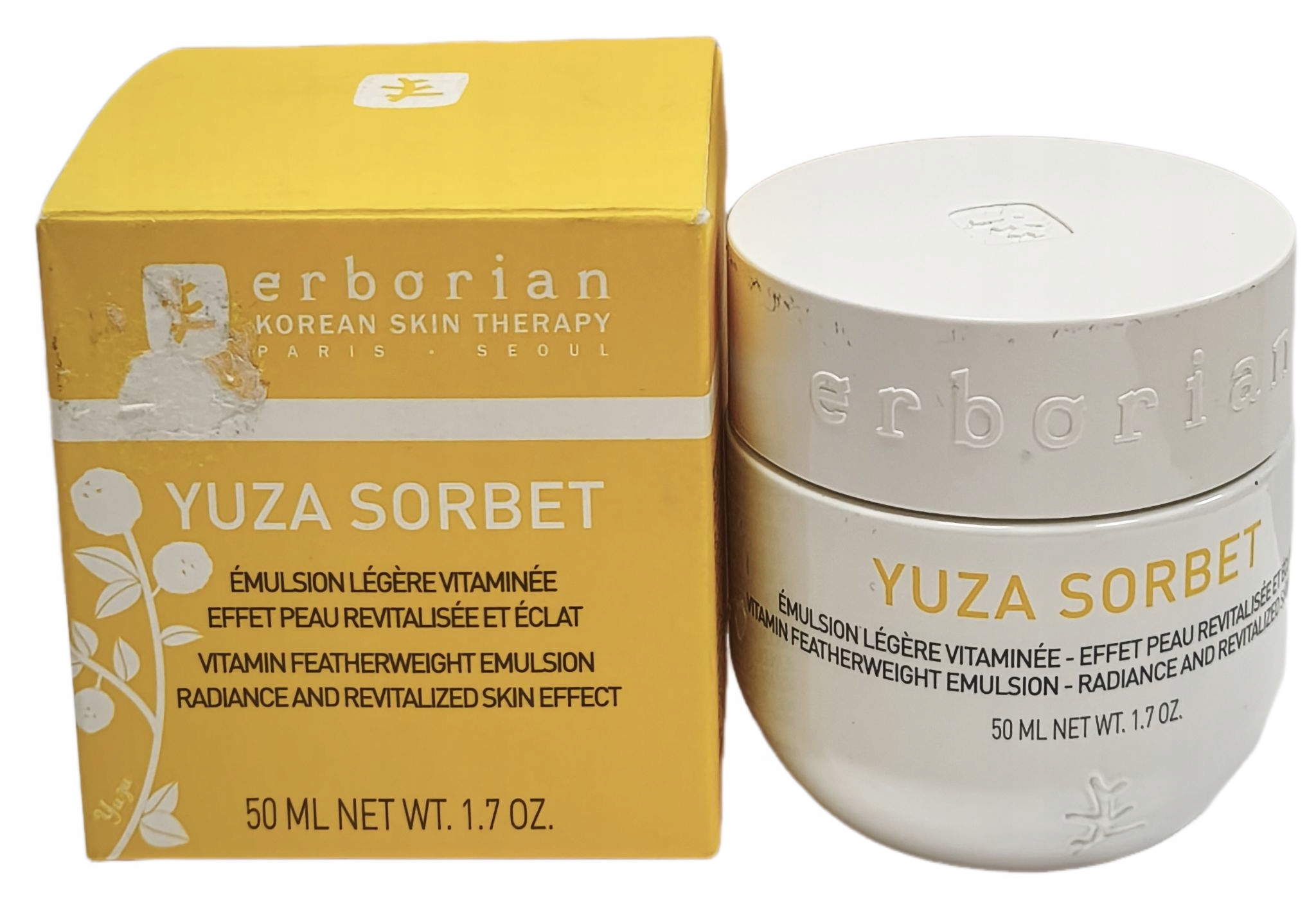 Yuza Sorbet lekka emulsja chroniąca przed działaniem czynników zewnętrznych