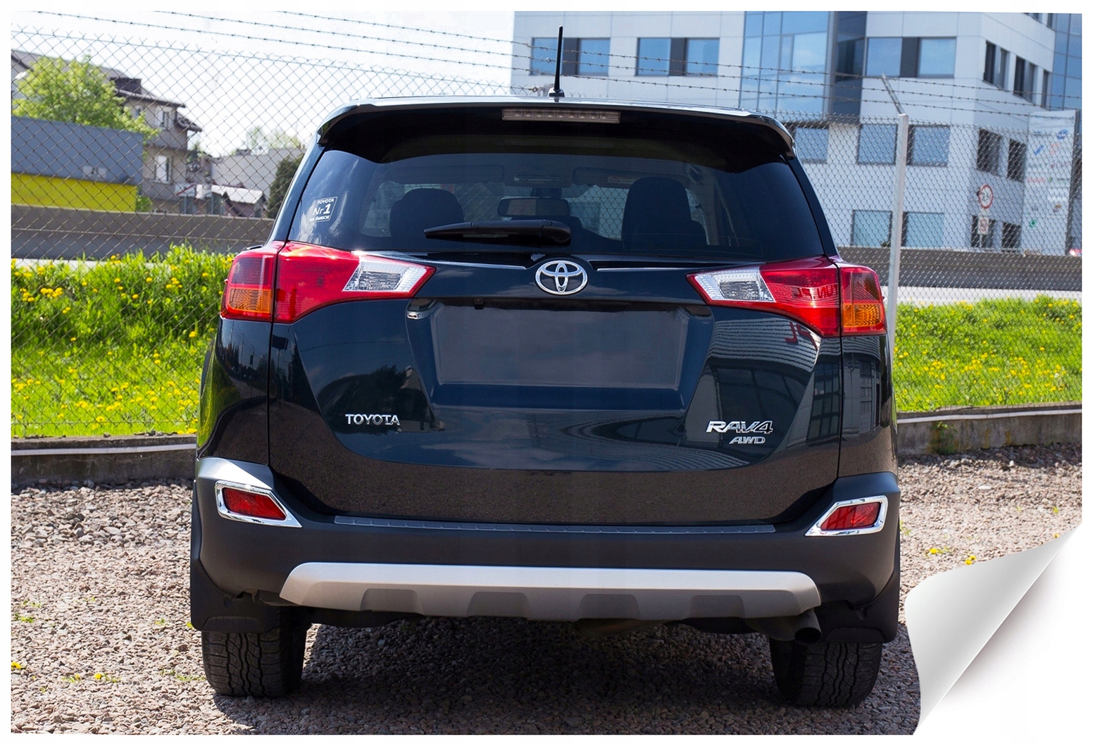 TOYOTA RAV4 NAKLADKI LAMP ODBLASKOW TYL 13 15 Producent inny
