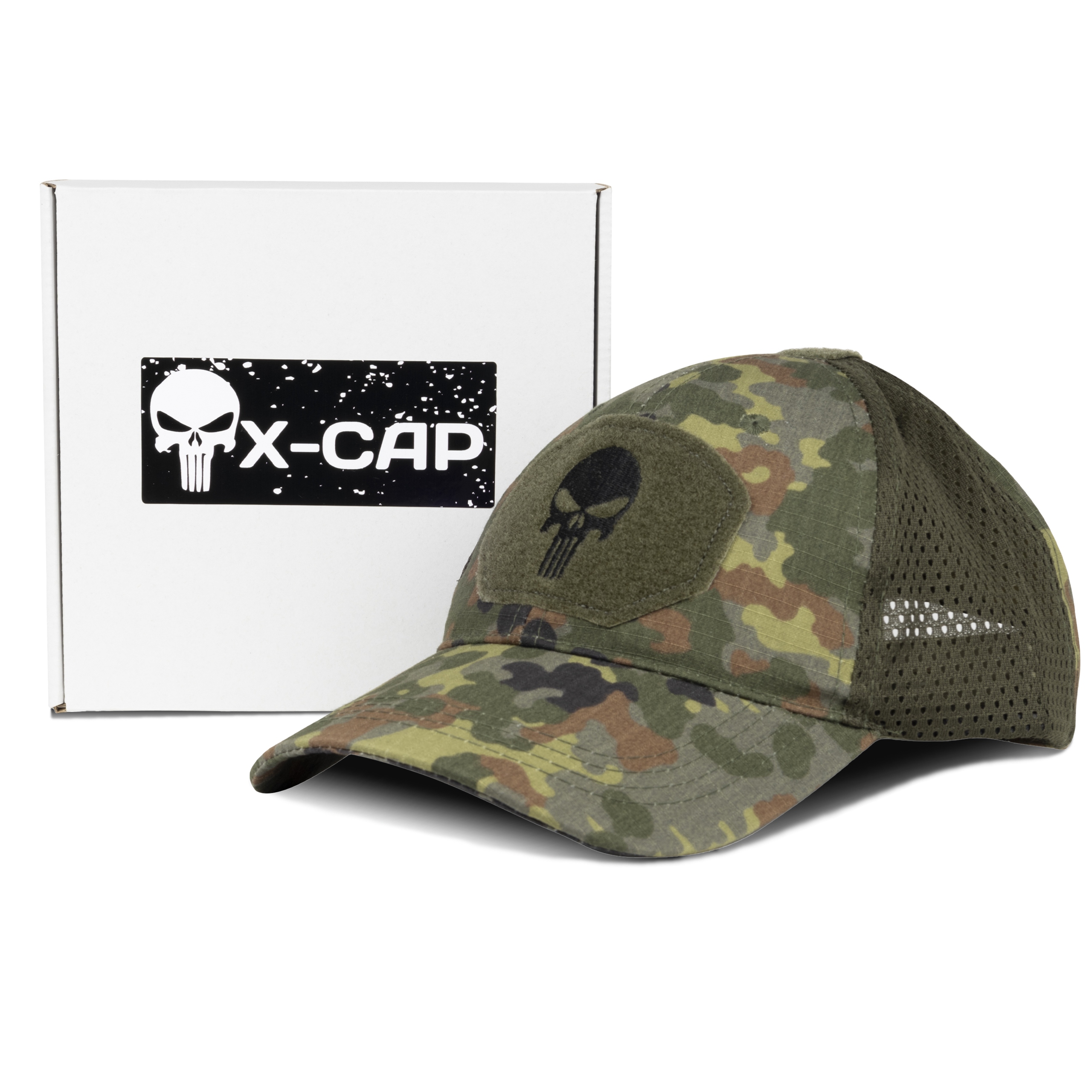 CZAPKA Z DASZKIEM MĘSKA BEJSBOLÓWKA MORO Z SIATKĄ EAN (GTIN) 5907783086229