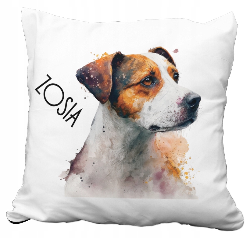 

Poduszka Jack Russell Terrier Z Imieniem Tekstem