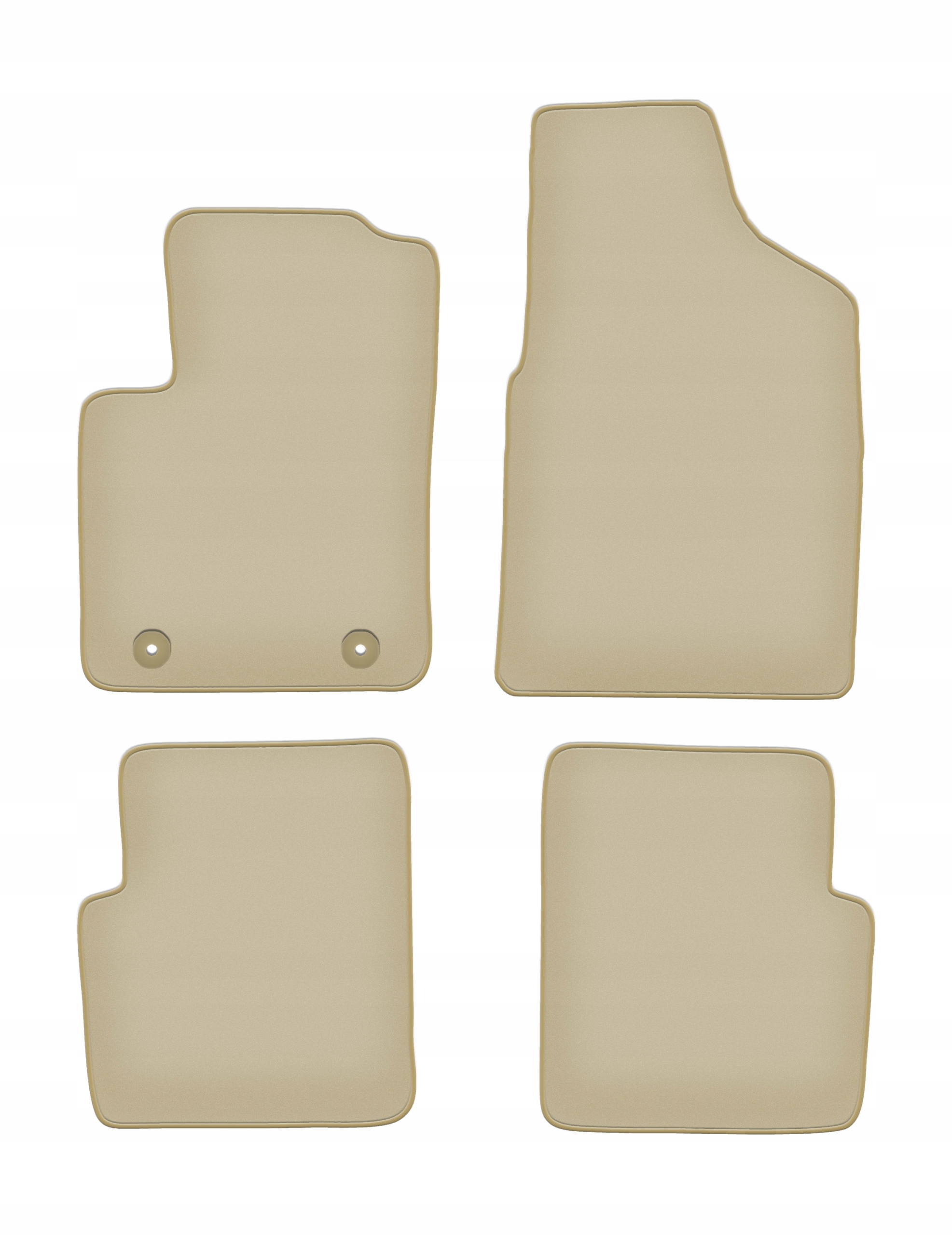 Velurové koberce Premium pro: Ford Ka MK2 hatchback (2008-2012)