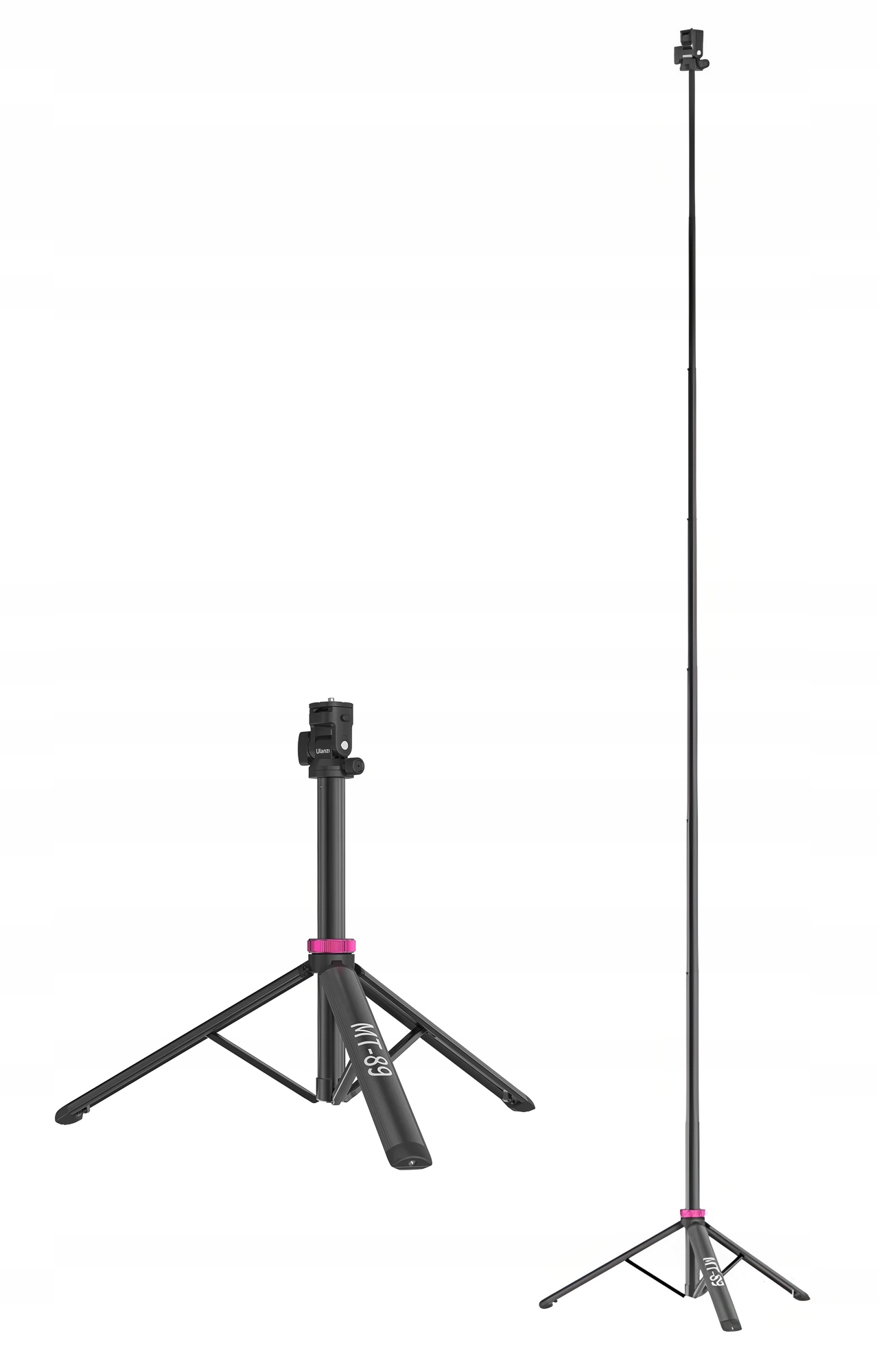 Osvetľovací statív Ulanzi MT-89 od 40,5 cm do 201 cm pre kamerové lampy