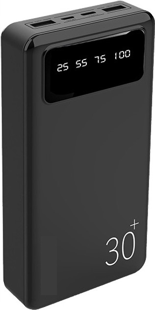 Powerbanková Přenosná Nabíječka 30000MAH 2.1A Kompaktní 2XUSB Usb-c Módní