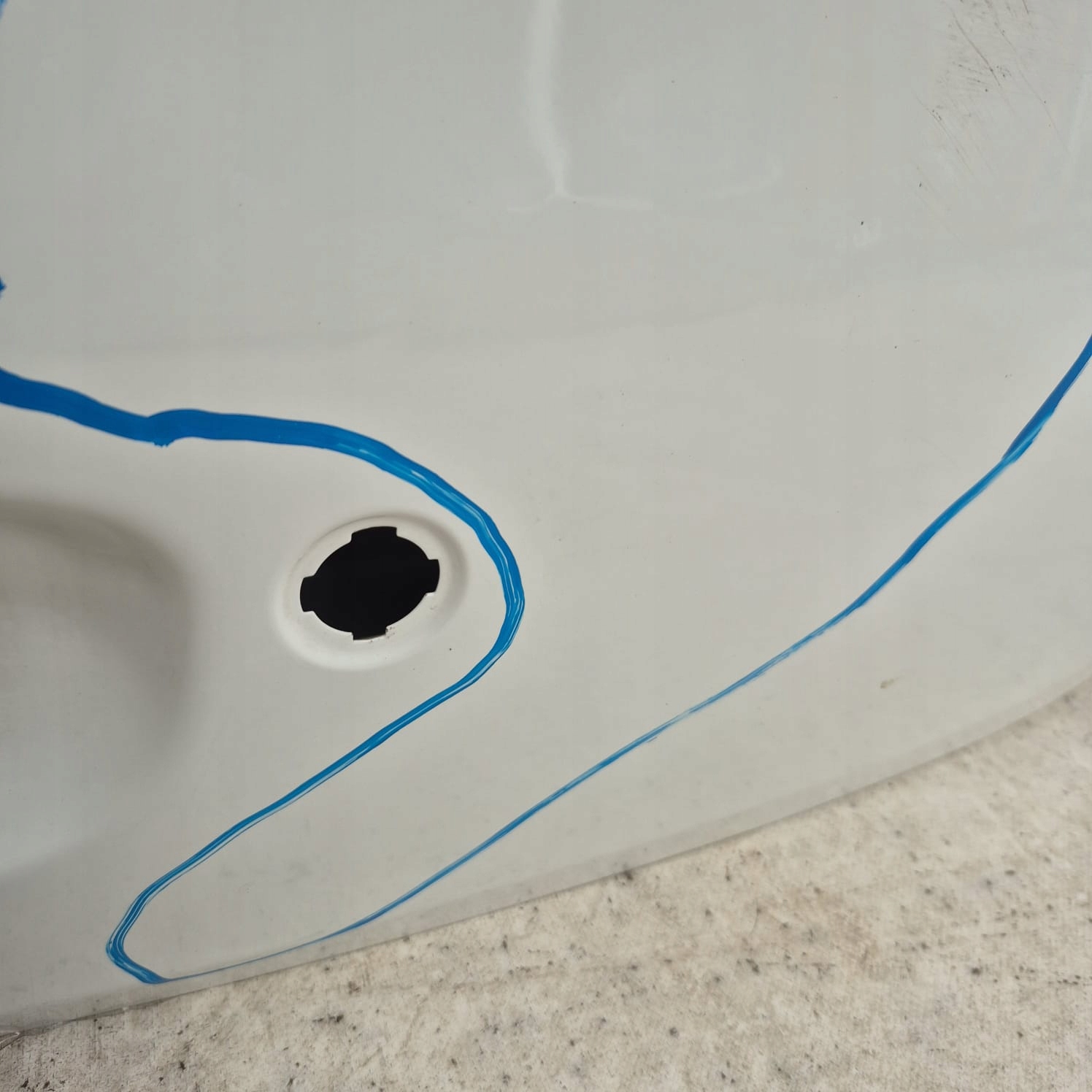 MITSUBISHI SPACE STAR II 13- trunk door boot rear part rear