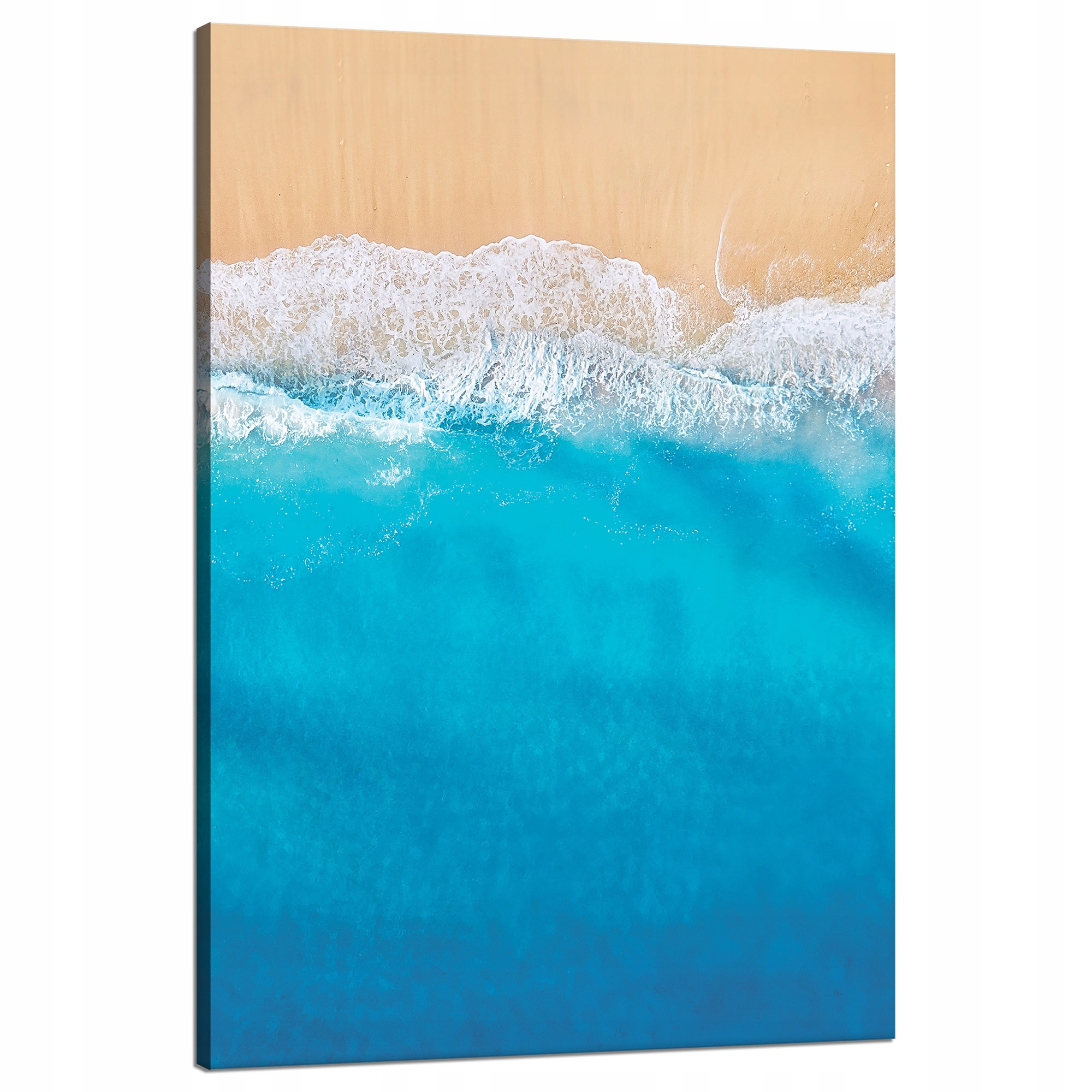 Obraz na plátně Slunečná pláž Oceán Voda 80x120 cm