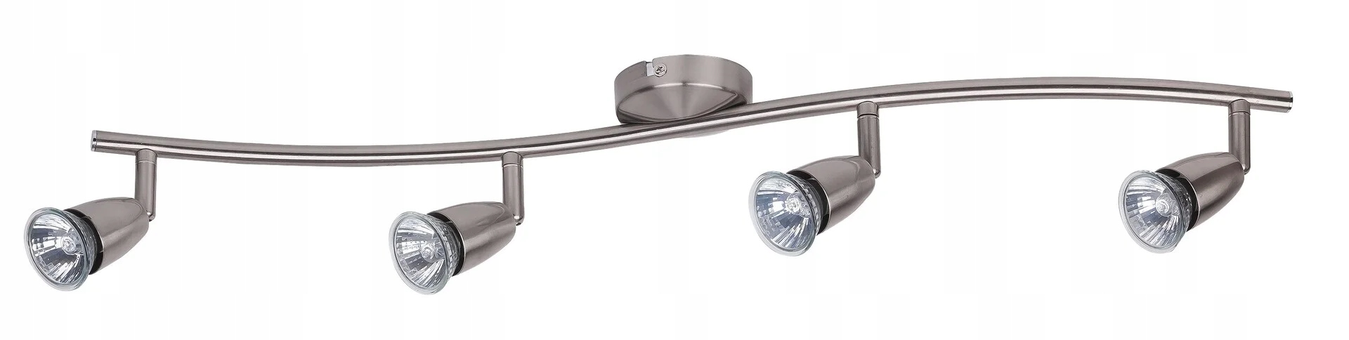 Chromovaná saténová osvětlovací lišta GU10 4x50W Norman 5994 Rabalux