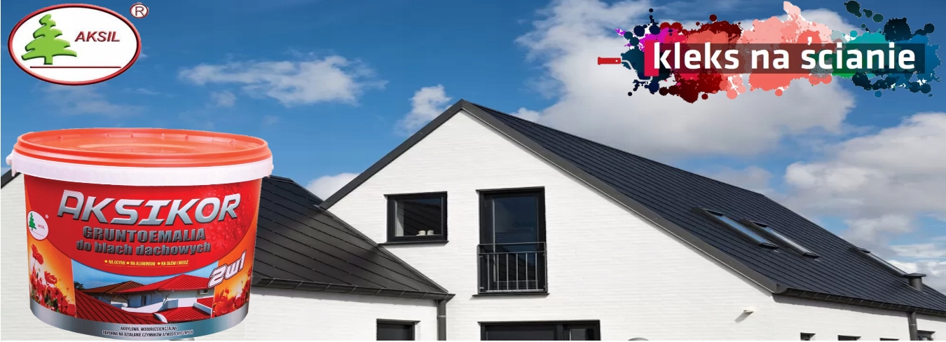 FARBA NA DACH GRAFIT 7016 WODNA EKO 10L AKSIKOR Pojemność 10 l