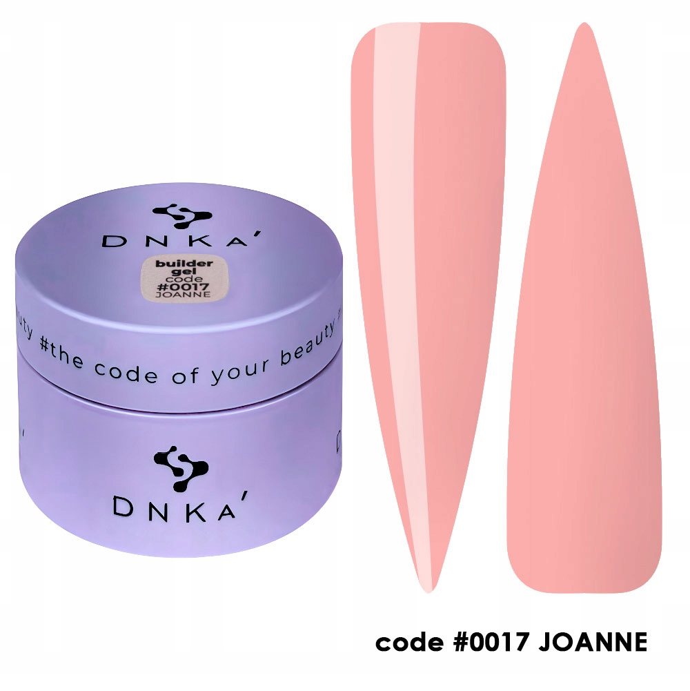 Builder Gel "DNKa", #0017 Joanne