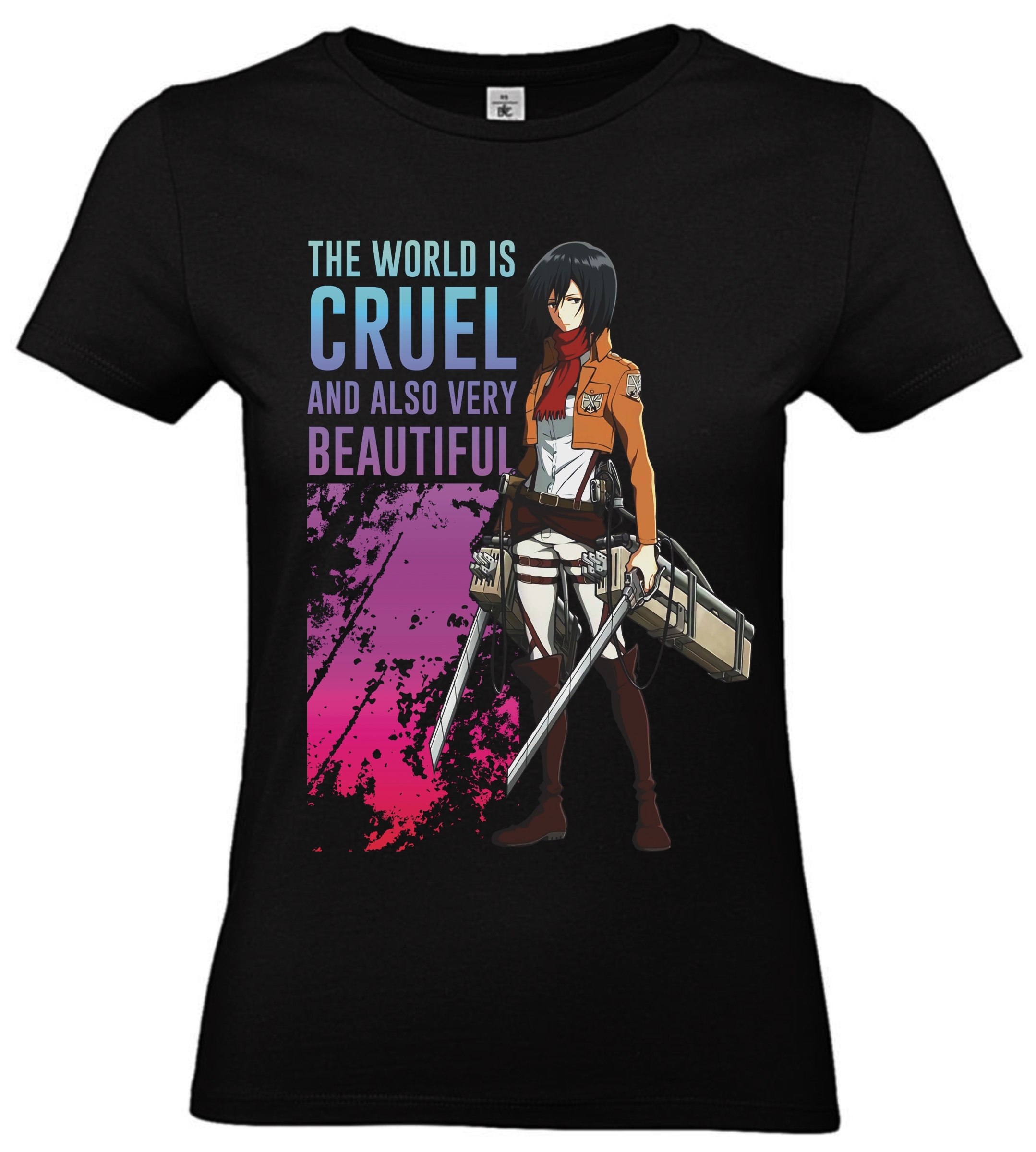 

Attack on Titan Koszulka Anime r M AT08 TW040