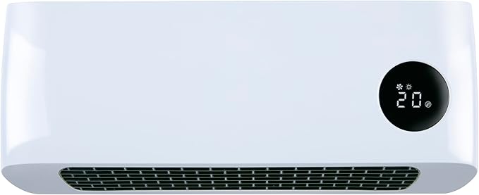Alpina 1000 Nástenný Elektrický Ohrievač 2000W Biela Regulácia Teploty