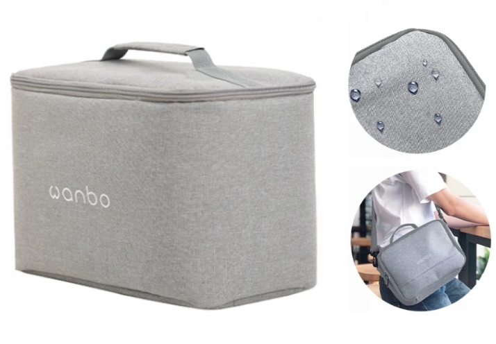 TORBA NA PROJEKTOR PODRÓŻNA T6 WANBO SZARA HY320