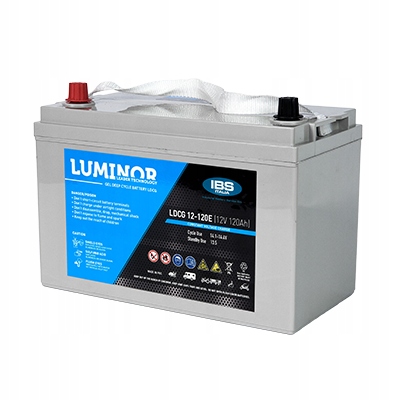 Akumulator żelowy Luminor Gel LDCG12-120 12V 120Ah