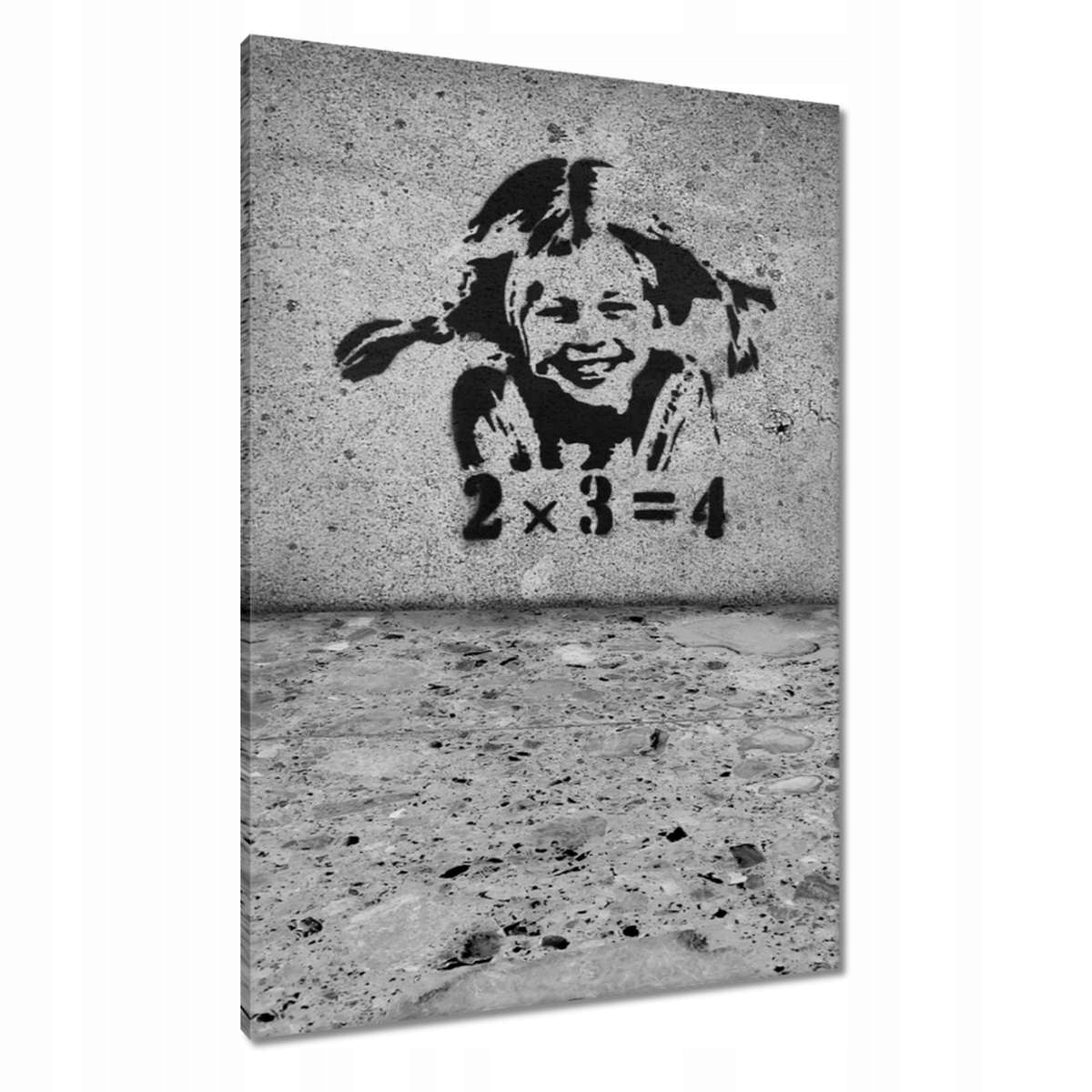Obrazy 70x100 Banksy Dívka Pihy