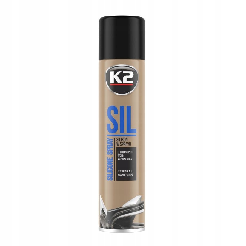 K2 SIL 300 ML SILIKON DO USZCZELEK GUMOWYCH DRZWI
