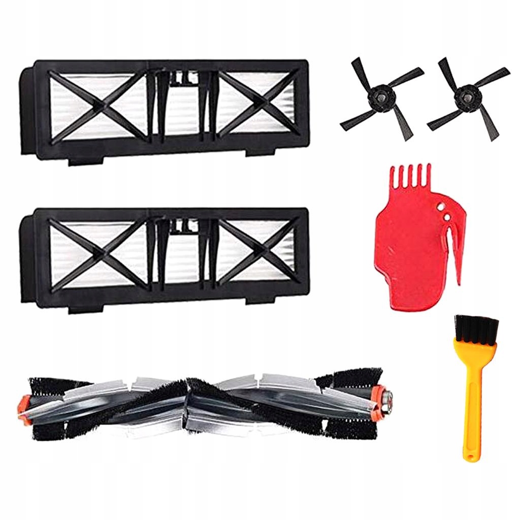 Zestaw 6 szczotek filtry HEPA Or Marka inna