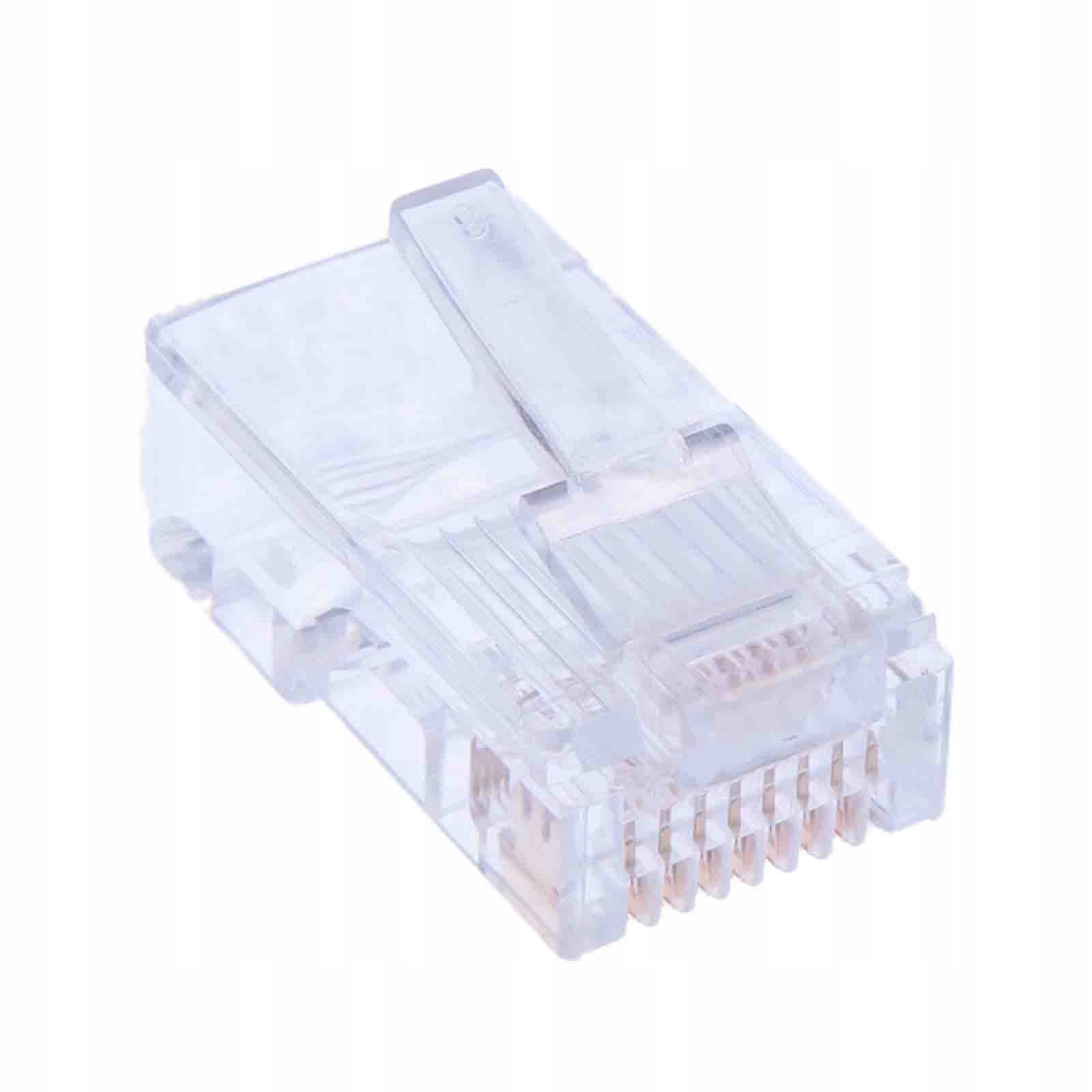 

Wtyki RJ45 8p8c kat.5e Utp, drut, 100szt