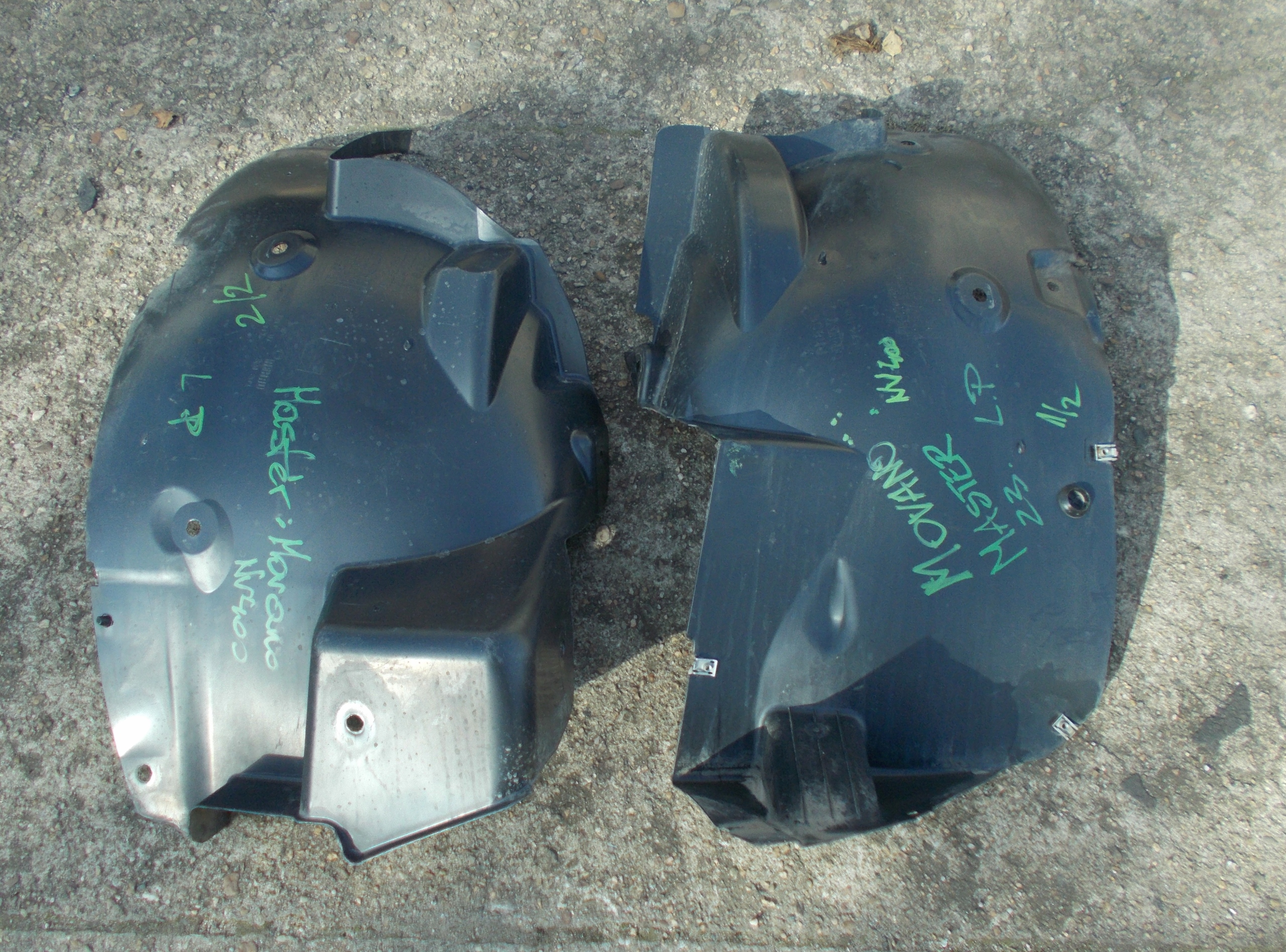 RENAULT MASTER III LIFT mudguard front left 638411709R