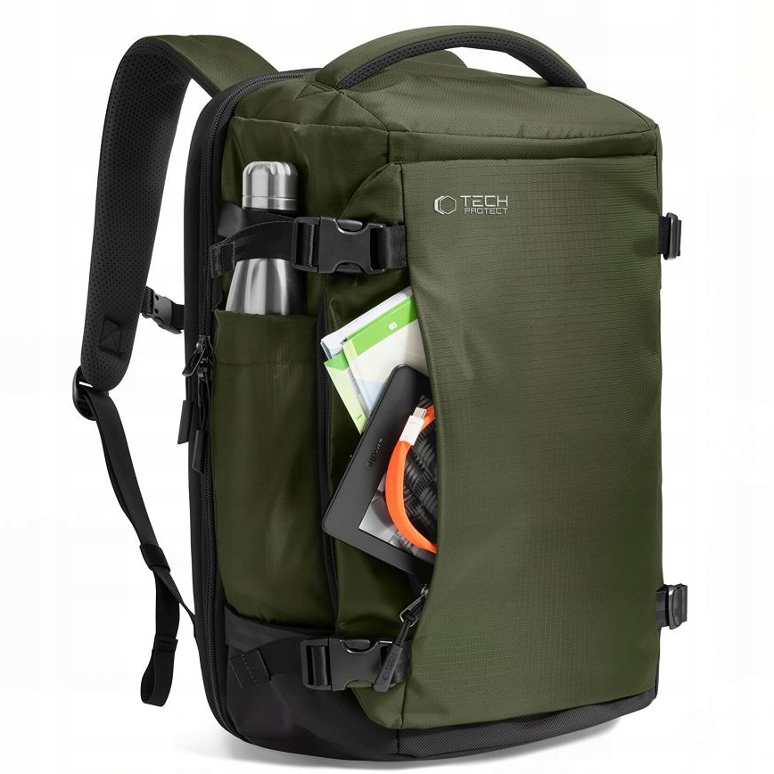Batoh na notebook Tech-Protect, prostorný, cestovní 24L, do letadla