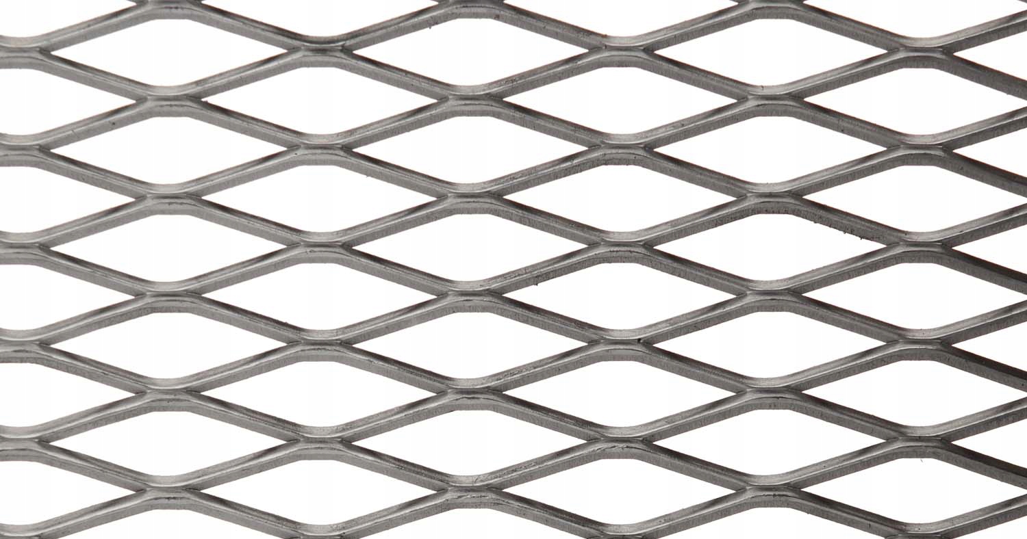 Siatka cięto-ciągniona ocynk na gryzonie owady oczko 5x3mm szer.0,9m Grubość drutu 0.45 mm