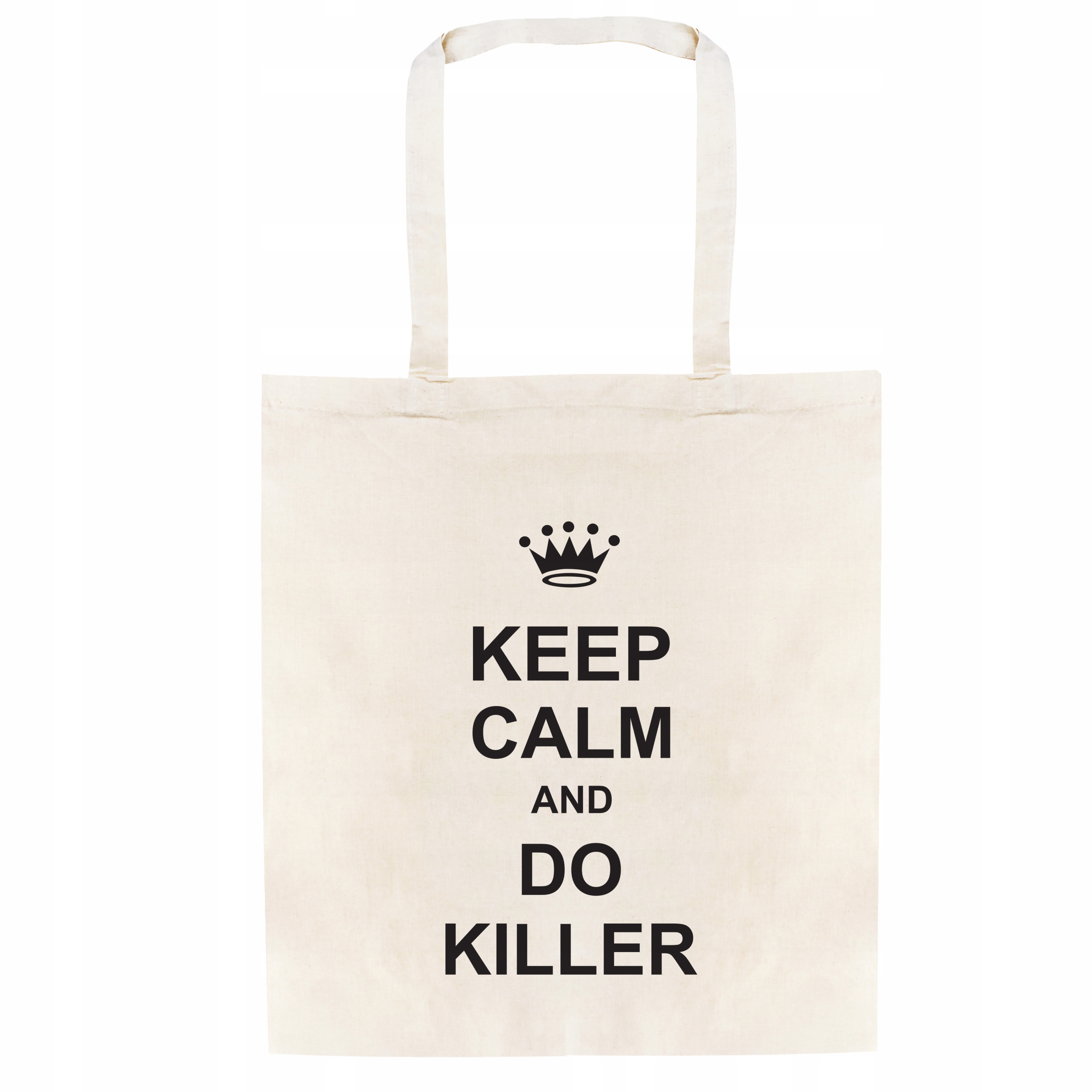 Torba BAWEŁNIANA keep calm and do killer