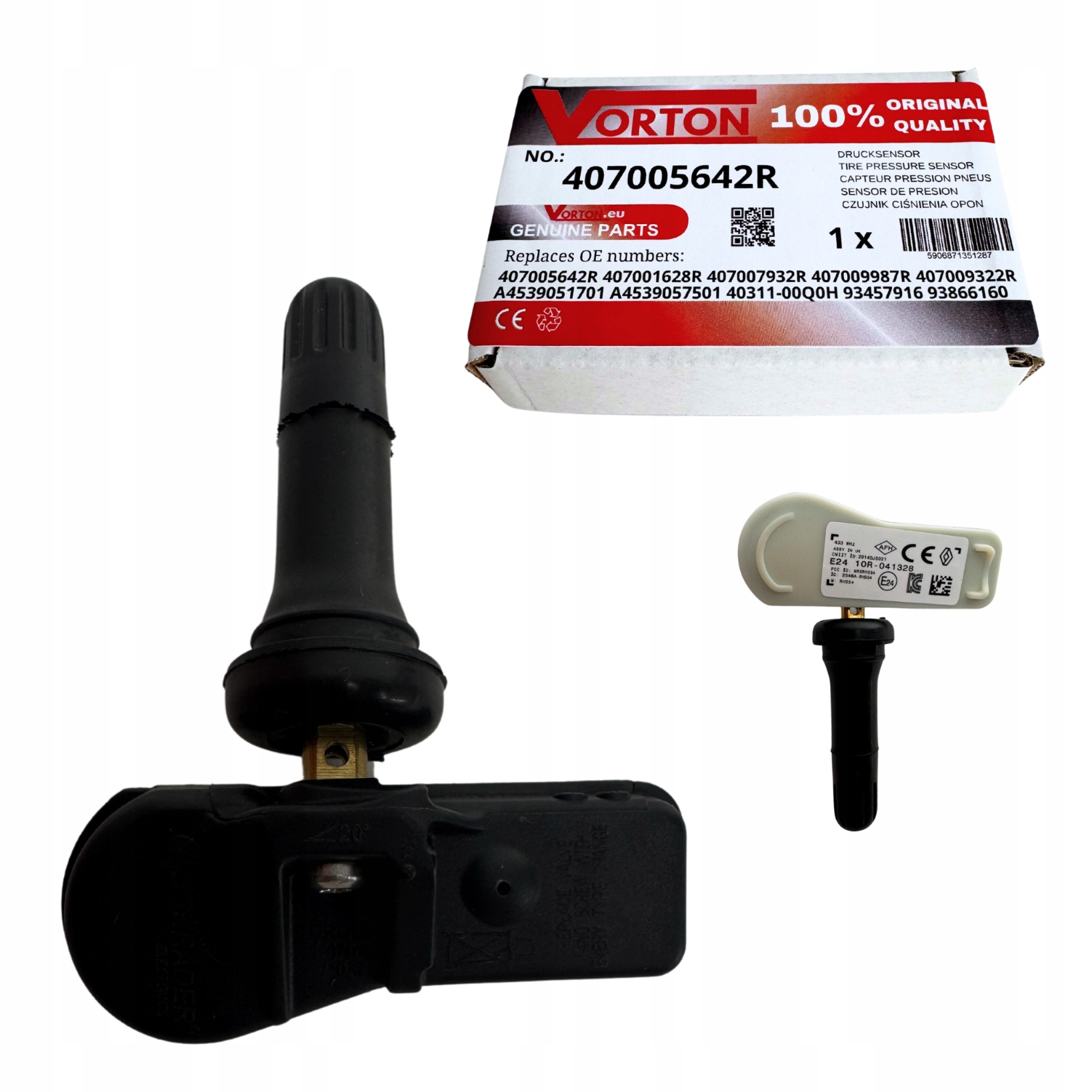 Snímač Tlaku V Pneumatikách Tpms Dacia Dokker Duster Lodgy Logan II Opel Vivaro