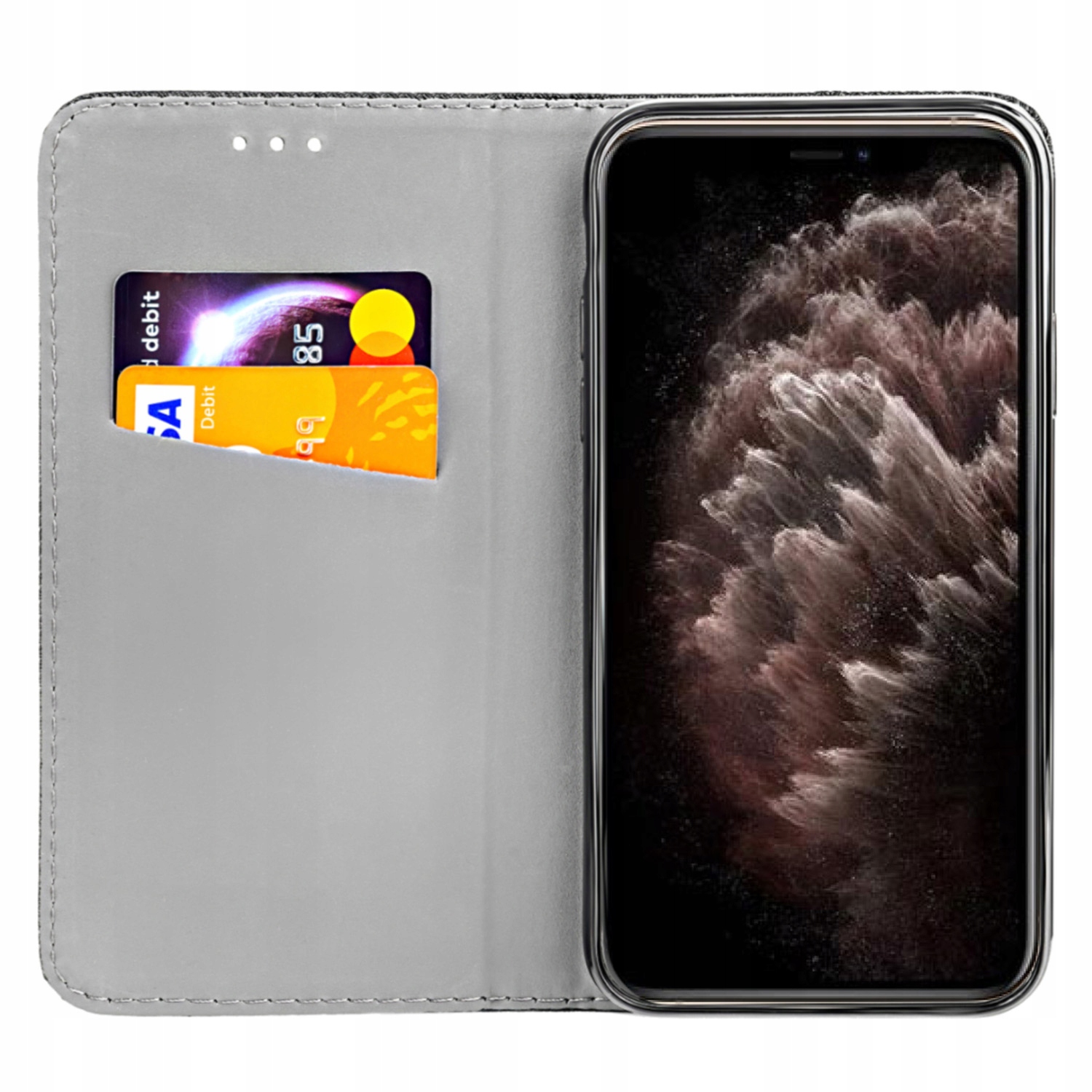 

Etui z Klapką do Iphone 11 Pro magnetyczne futerał