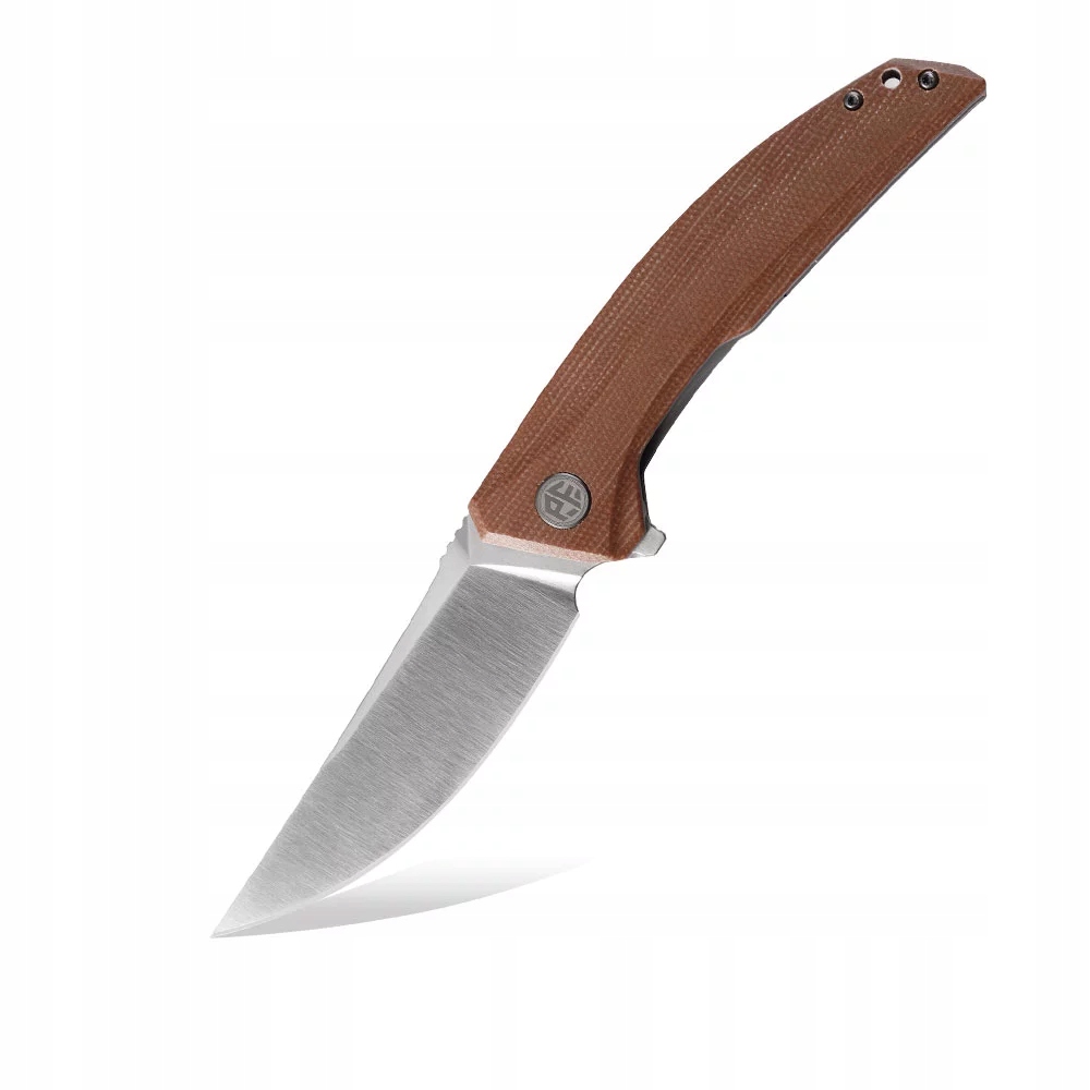 Nůž Petrified Fish Deepsea PF-P05 Brms Satin K110 Khaki Micarta