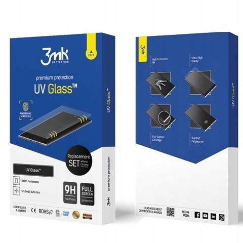 Ochronne Szkło Hartowane 3MK Uv Glass Do Samsung Note 10+ Plus