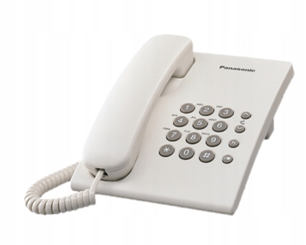 

Panasonic KX-TS500 Telefon stacjonarny Biały