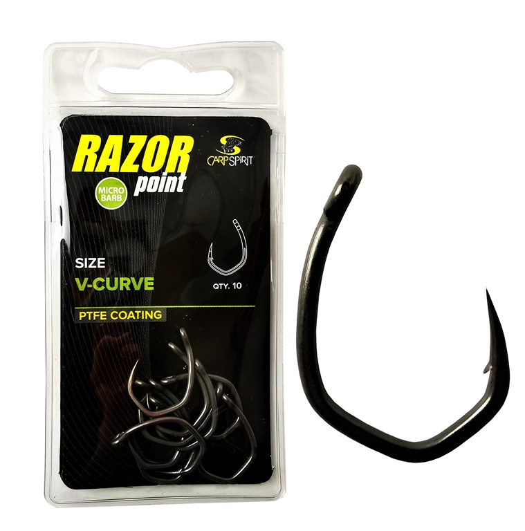 Carp Spirit haki v-curve r.8 x10.