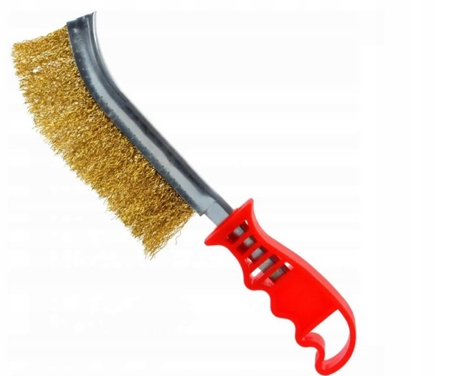 POLAX 27-001 SZCZOTKA DRUCIANA MOSIĘŻNA DO CZYSZCZENIA RDZY EAN (GTIN) 4823127500989