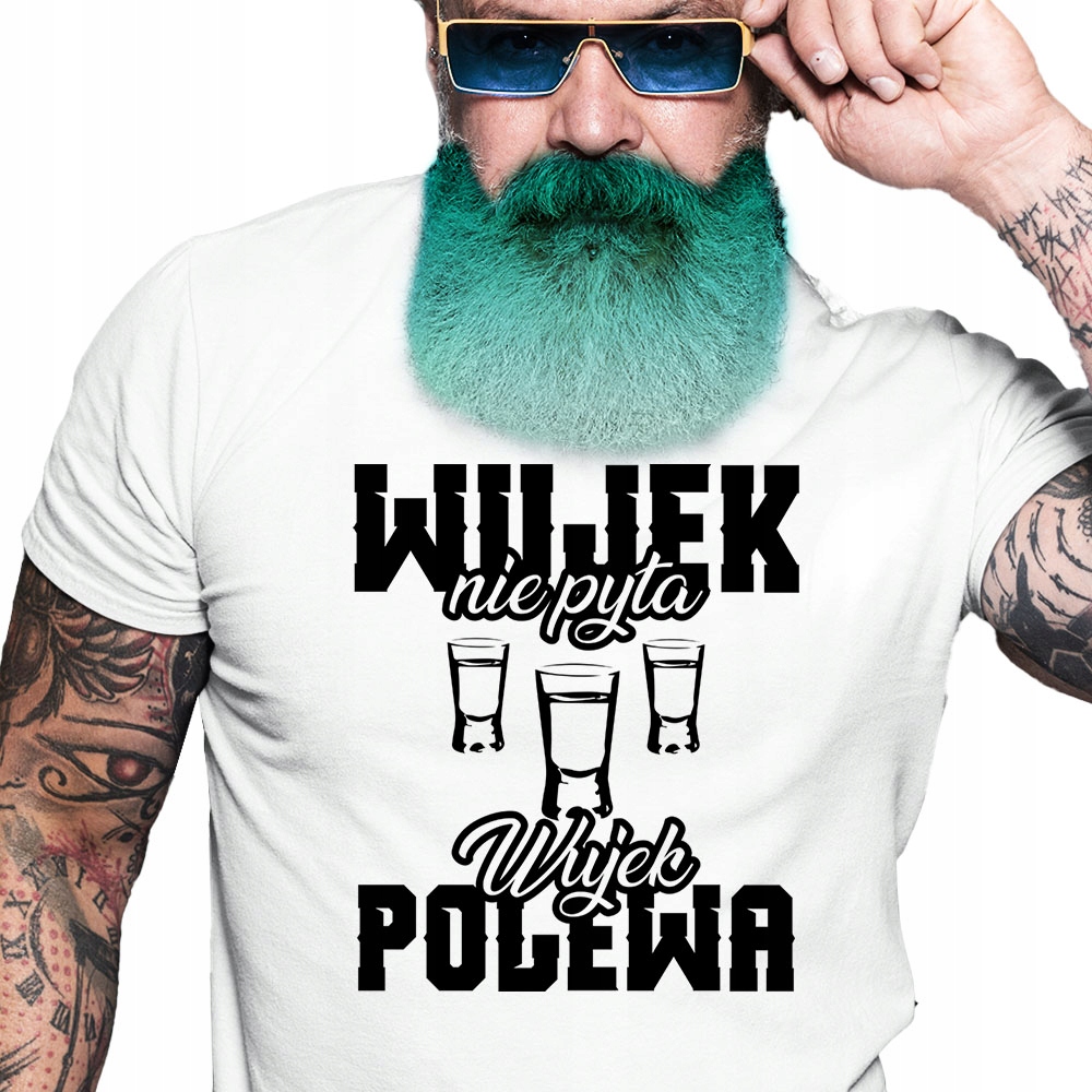 

Śmieszna Koszulka męska Dla Wujka XXL