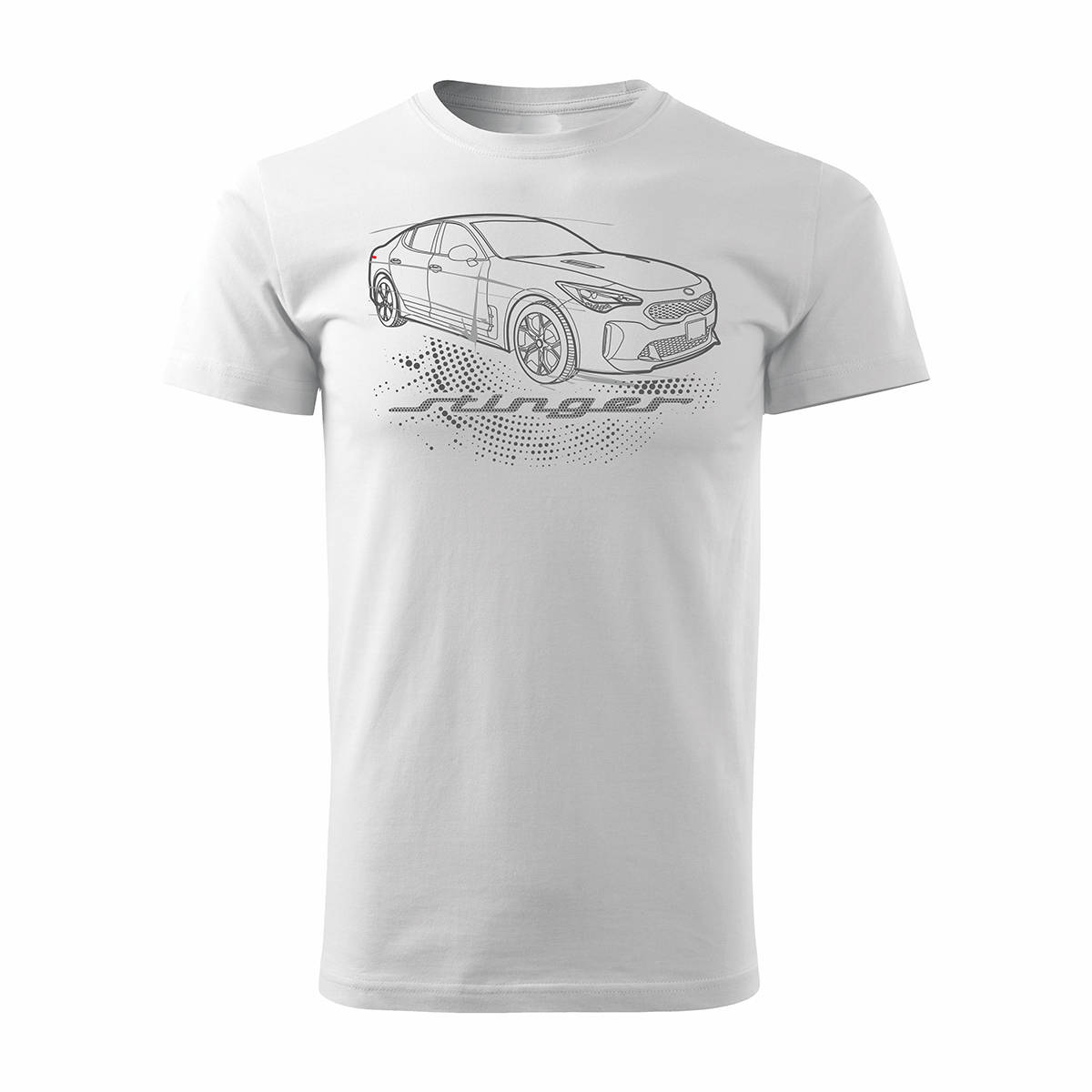 

Koszulka z samochodem Kia Stinger Regular