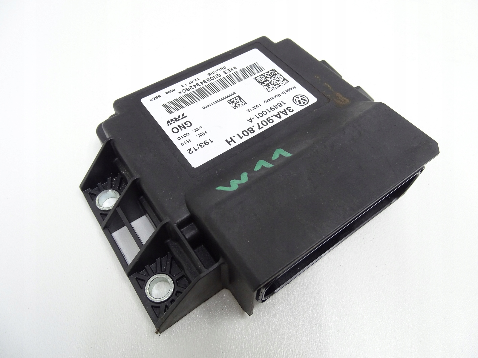 MODUŁ STEROWNIK HAMULCA RĘCZNEGO VW TIGUAN 5N PASSAT B7 3AA907801H Producent części Volkswagen OE