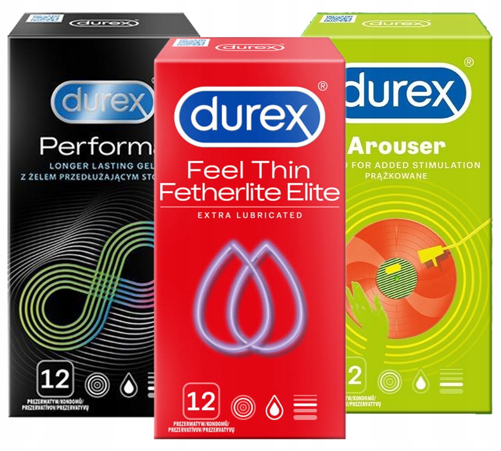 

Zestaw Durex maximum bliskości Prezerwatywy