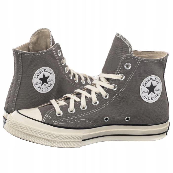 Boty Tenisky nad kotník Converse Chuck 70 Hi Origin Šedé