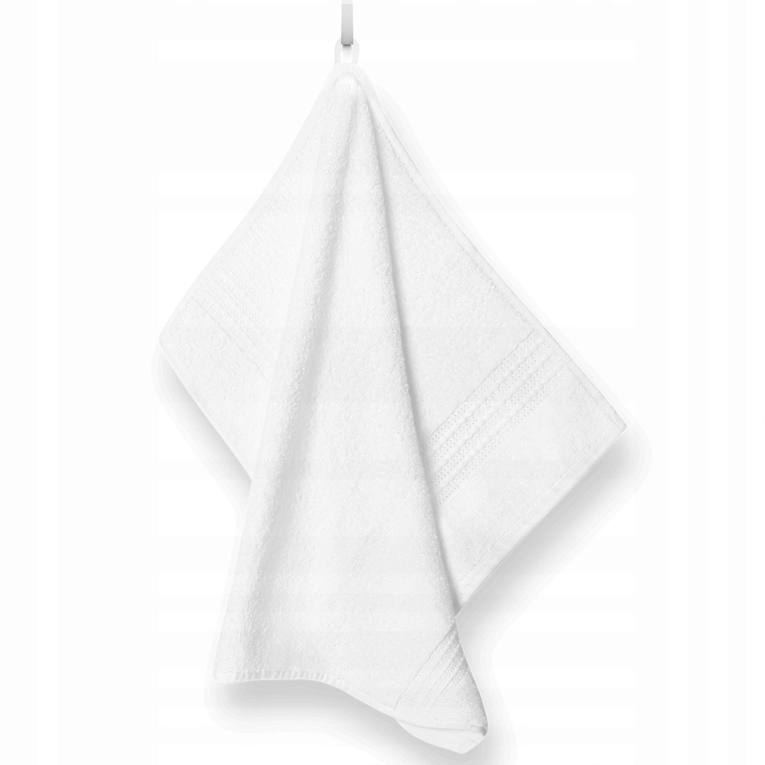 

Biały Ręcznik Frotte 50X90 Amie 450 gsm
