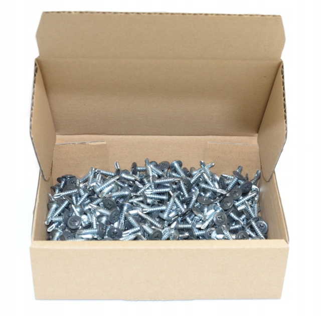 

Wkręt montażowy 4.2x19 podkładkowy antracyt 500