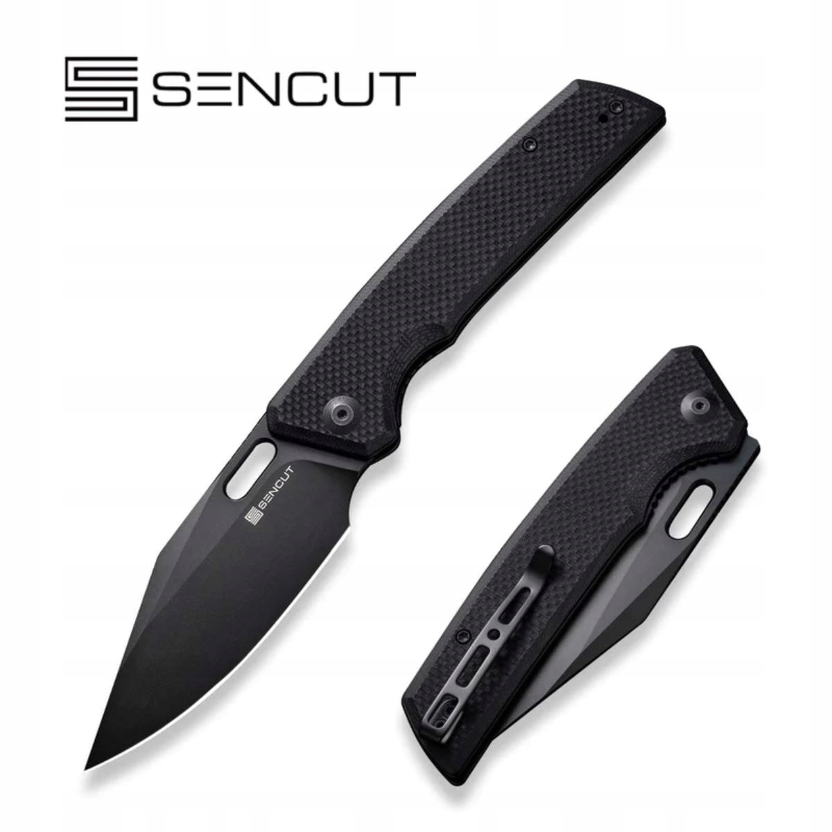 Nůž Sencut GlideStrike Black G10, Black 9Cr18MoV (S23018-1)