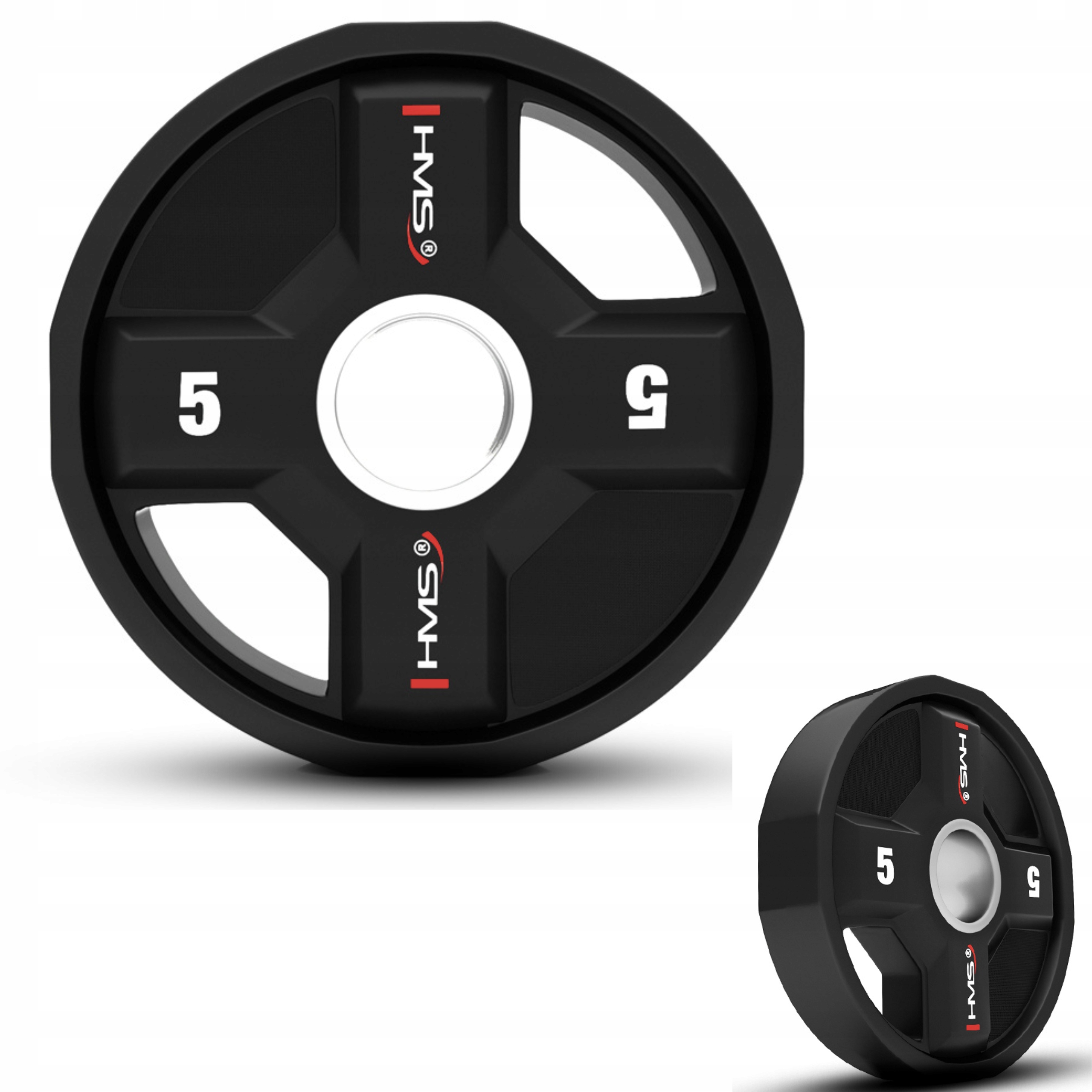 Talíř pro olympijský osa 5 kg Hms Polyuretan Cpu Závaží 50 mm Ocel