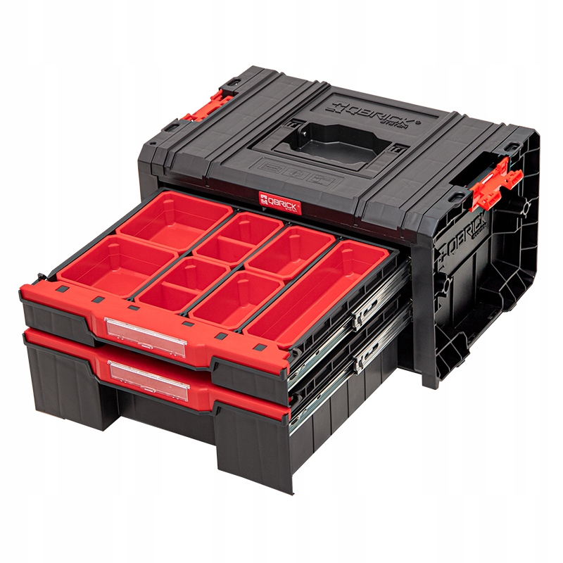 QBRICK PRO DRAWER 2 EXPERT TOOLBOX SKRZYNKA NARZĘDZIOWA Z SZUFLADAMI Marka Qbrick system
