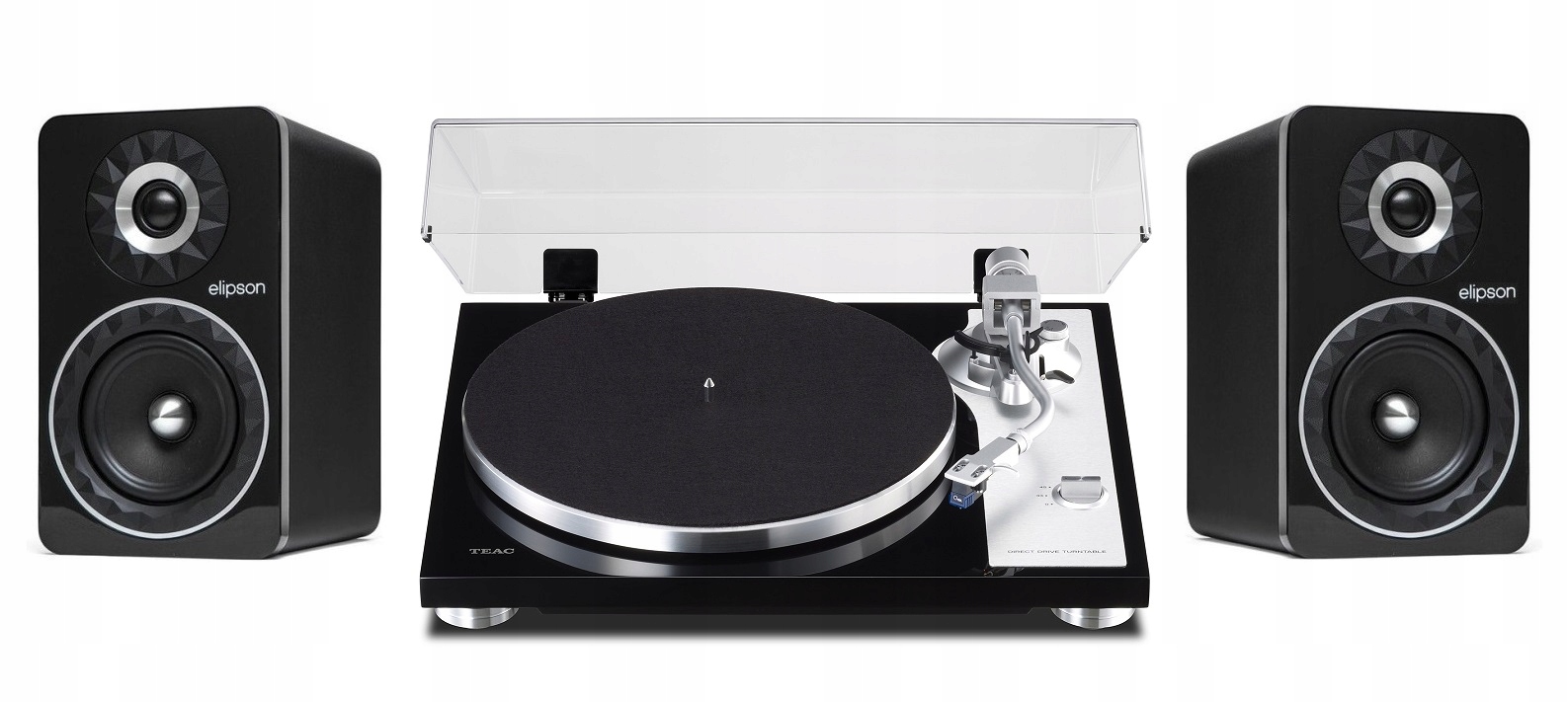 Teac TN-4D-SE Elipson Prestige 6B Bt Čierny Systém All-in-one Vinyl