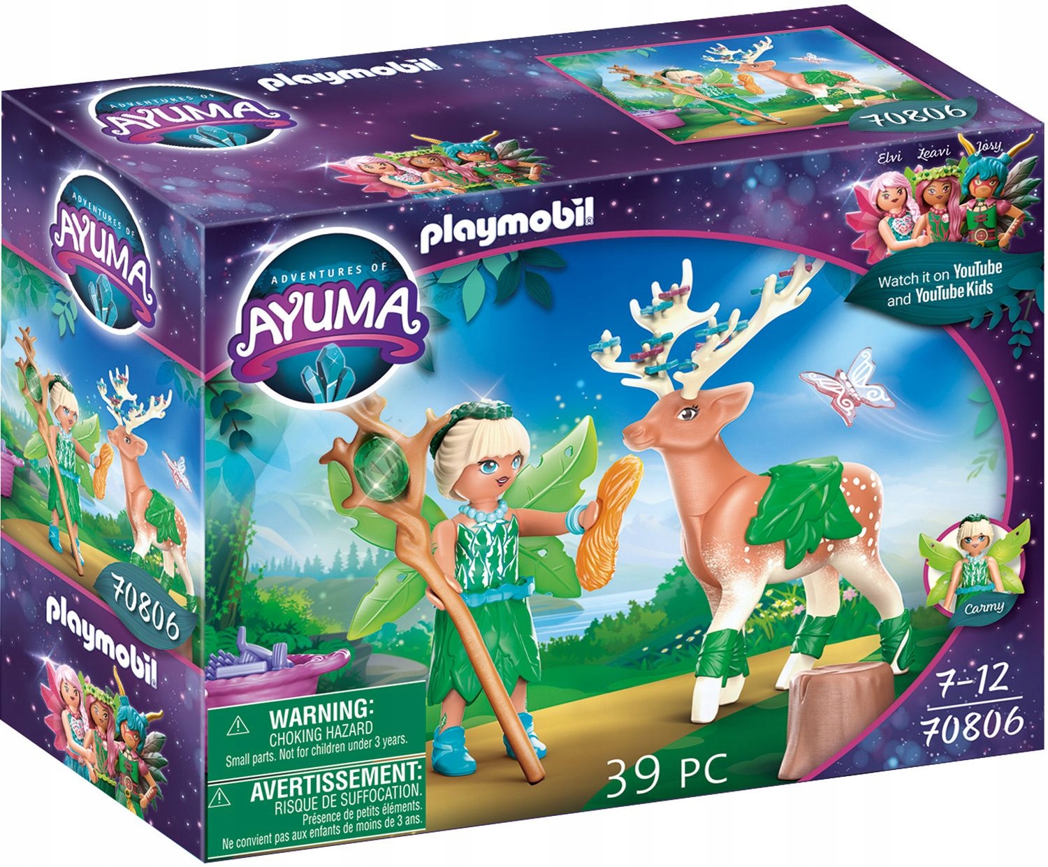 

Playmobil 70806 Ayuma: Forest Fairy 7+
