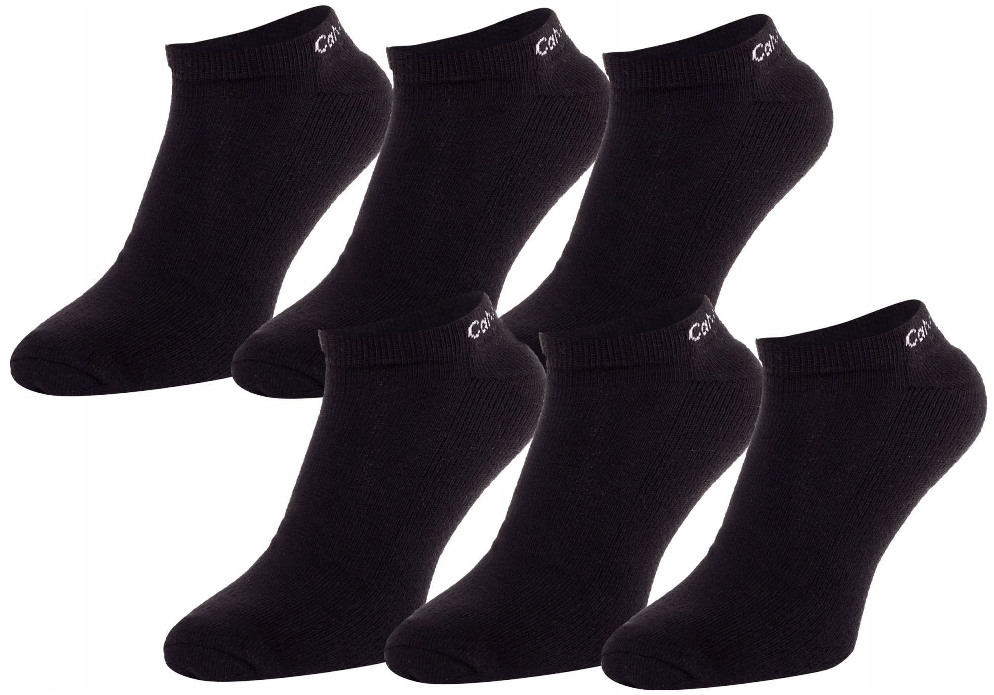 

Calvin Klein Skarpetki Stopki 6 Par Black R: 40-46